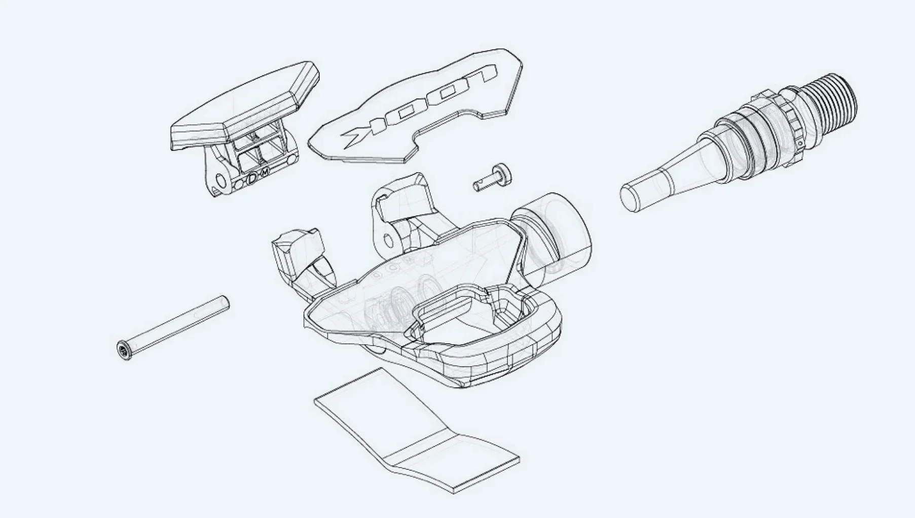 Sport design technique details velo patrick jouffret