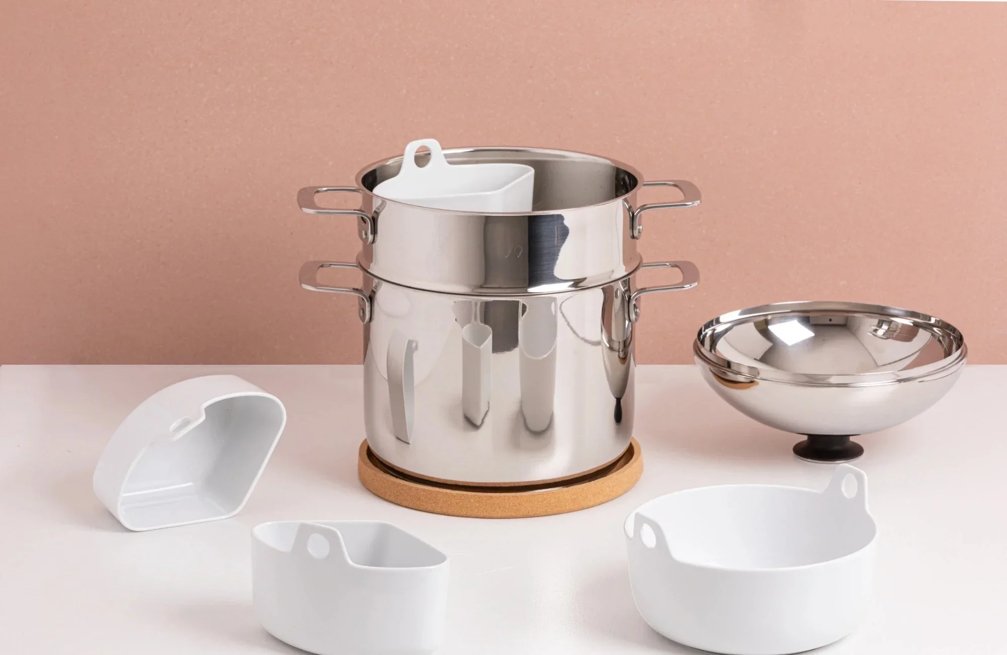 design inox cuisson vapeur douce