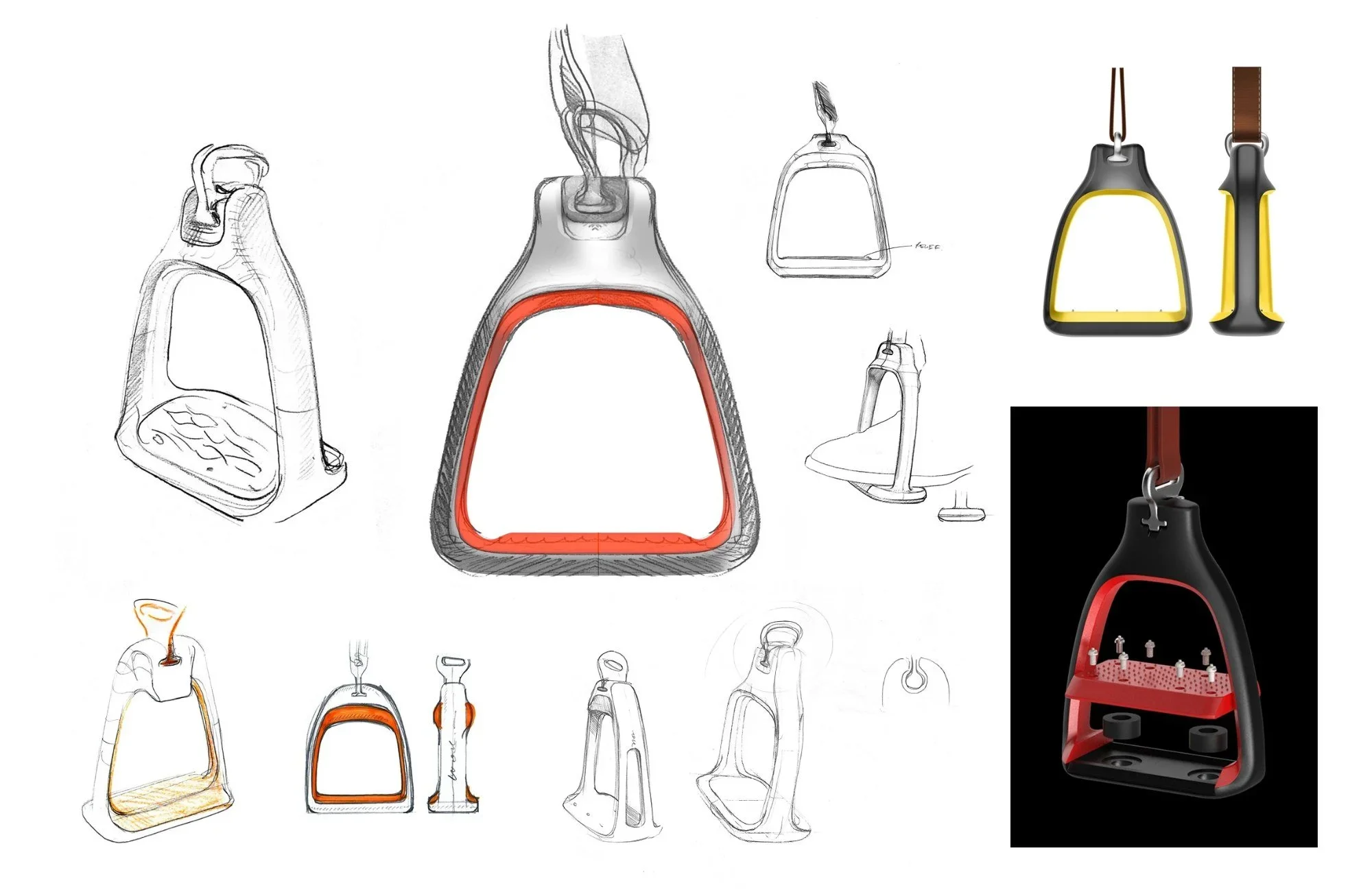 Etrier ridup stirup design produit