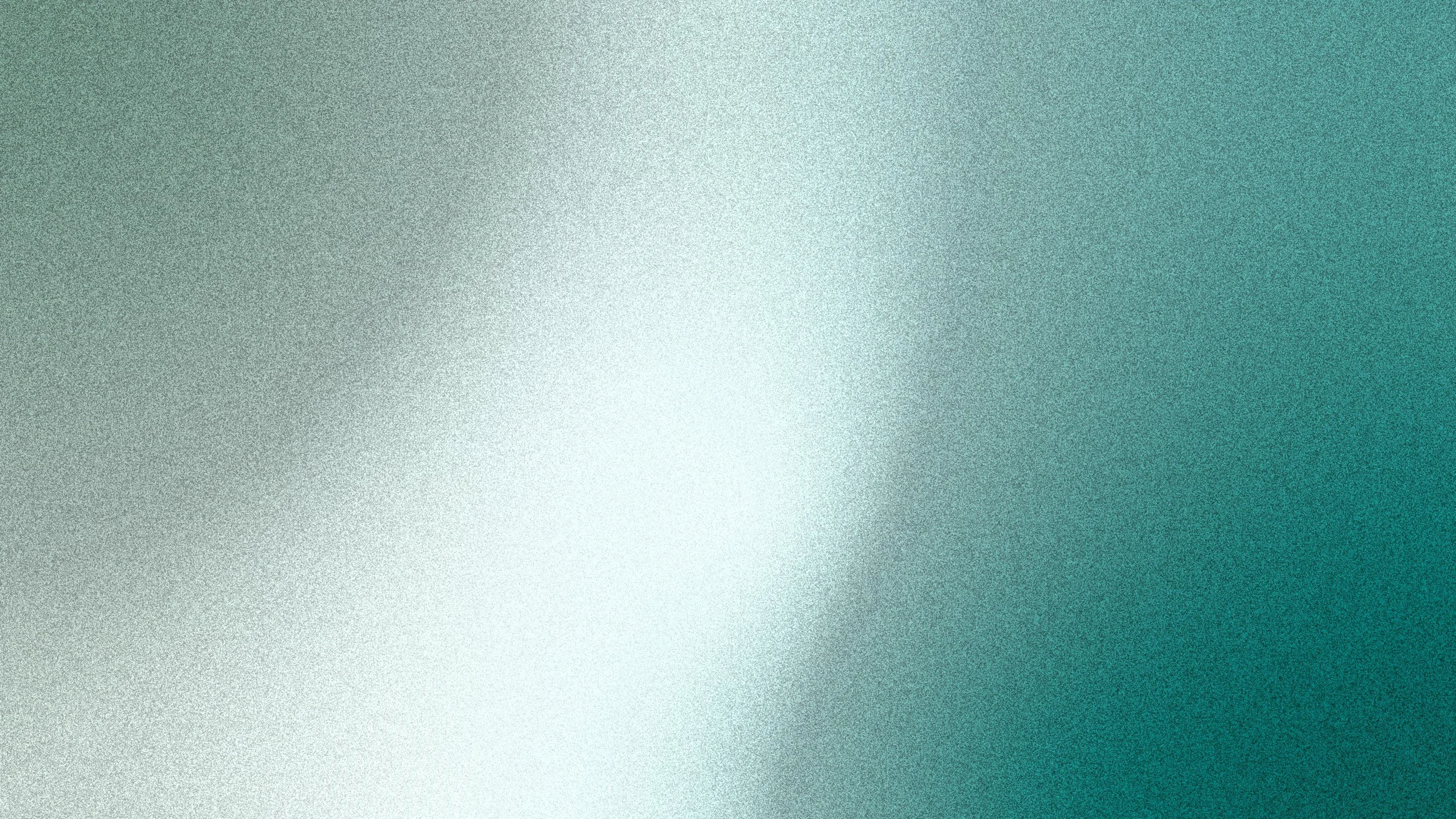 A textured gradient background with shades of teal, green, and white.