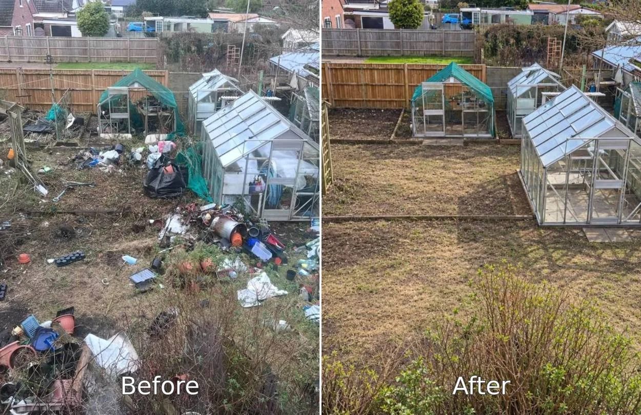 Garden Clearance (Before and After)