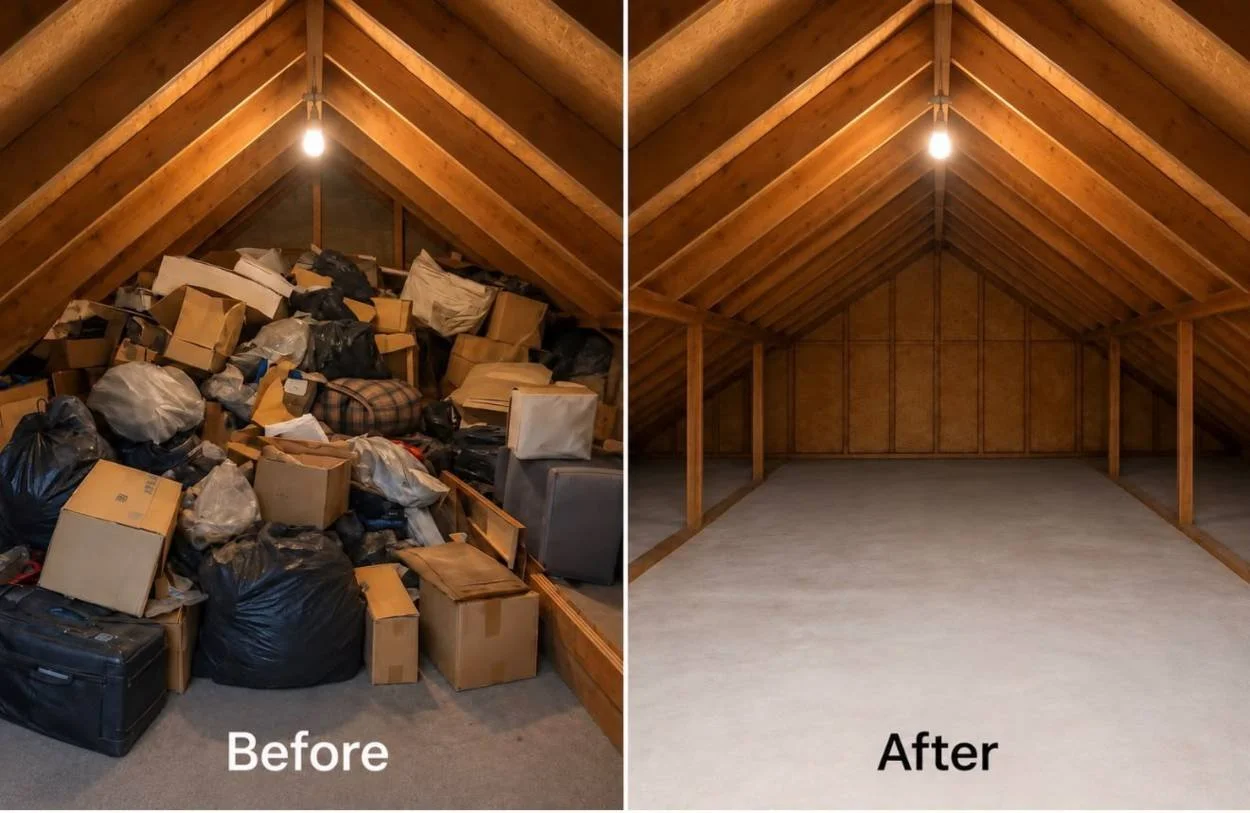 Loft Clearance (Before and After)