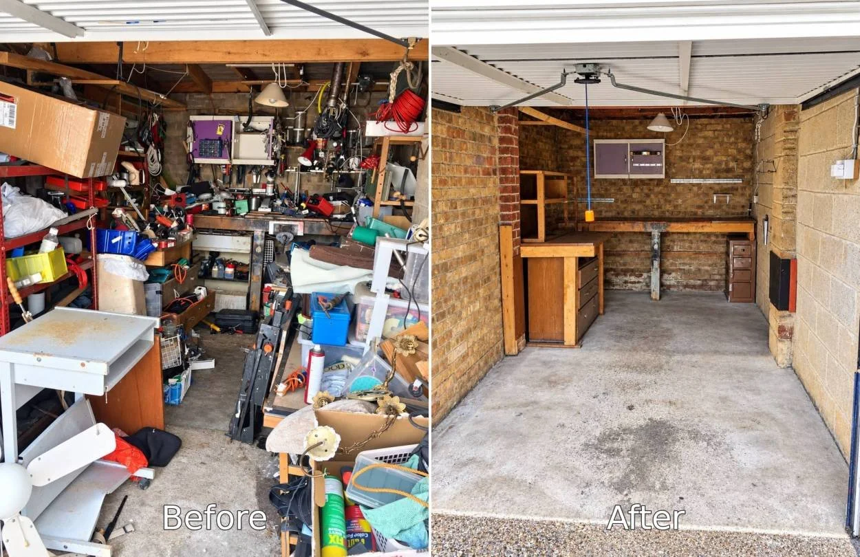 Garage Clearance (Before and After)