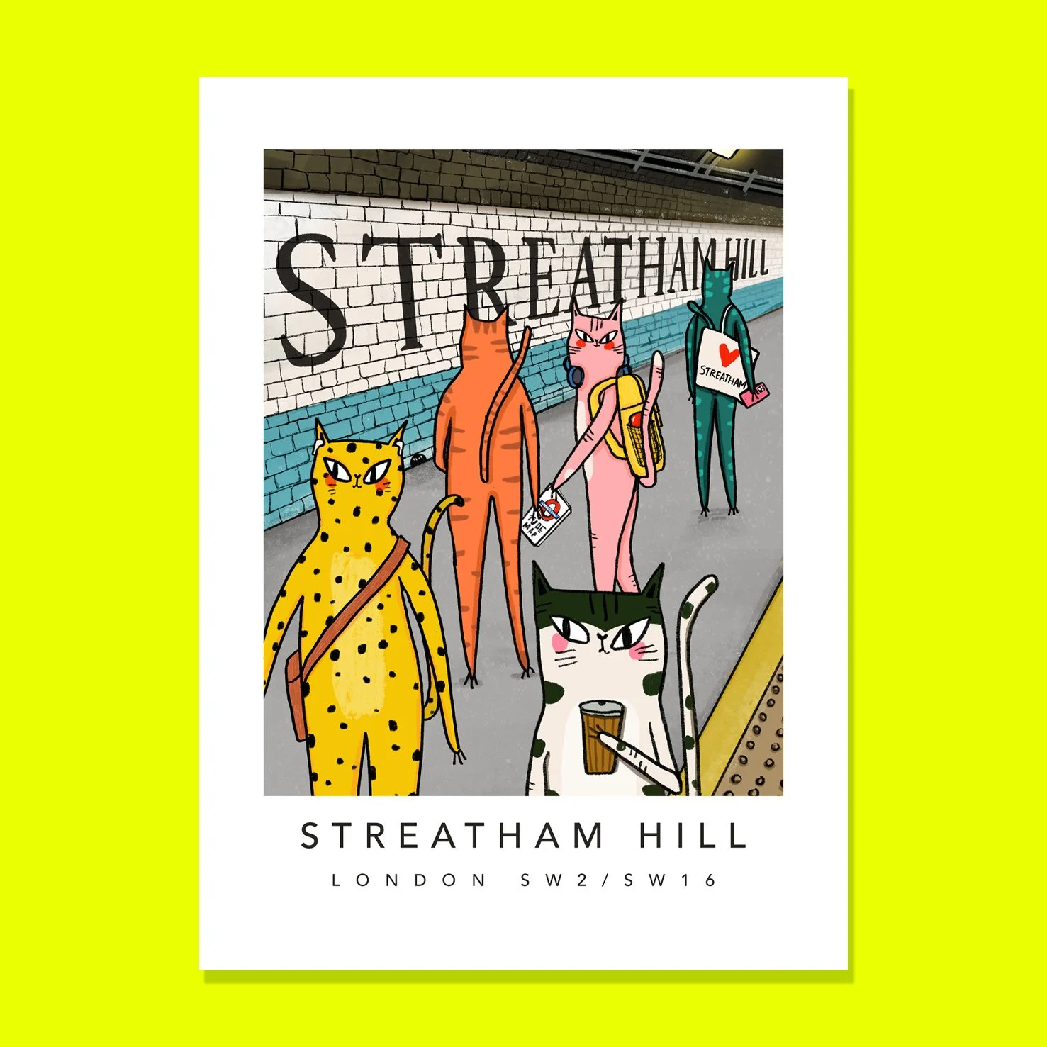 Streatham Hill Print