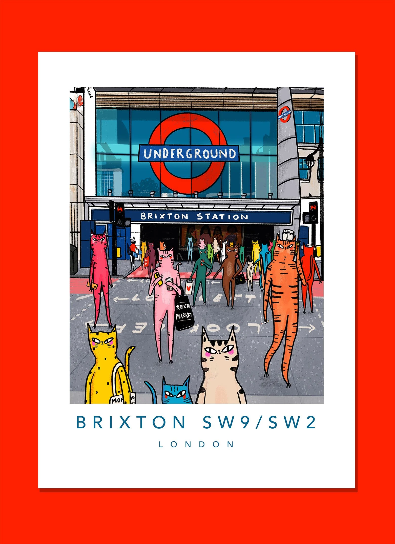 Limited Edition Brixton Print