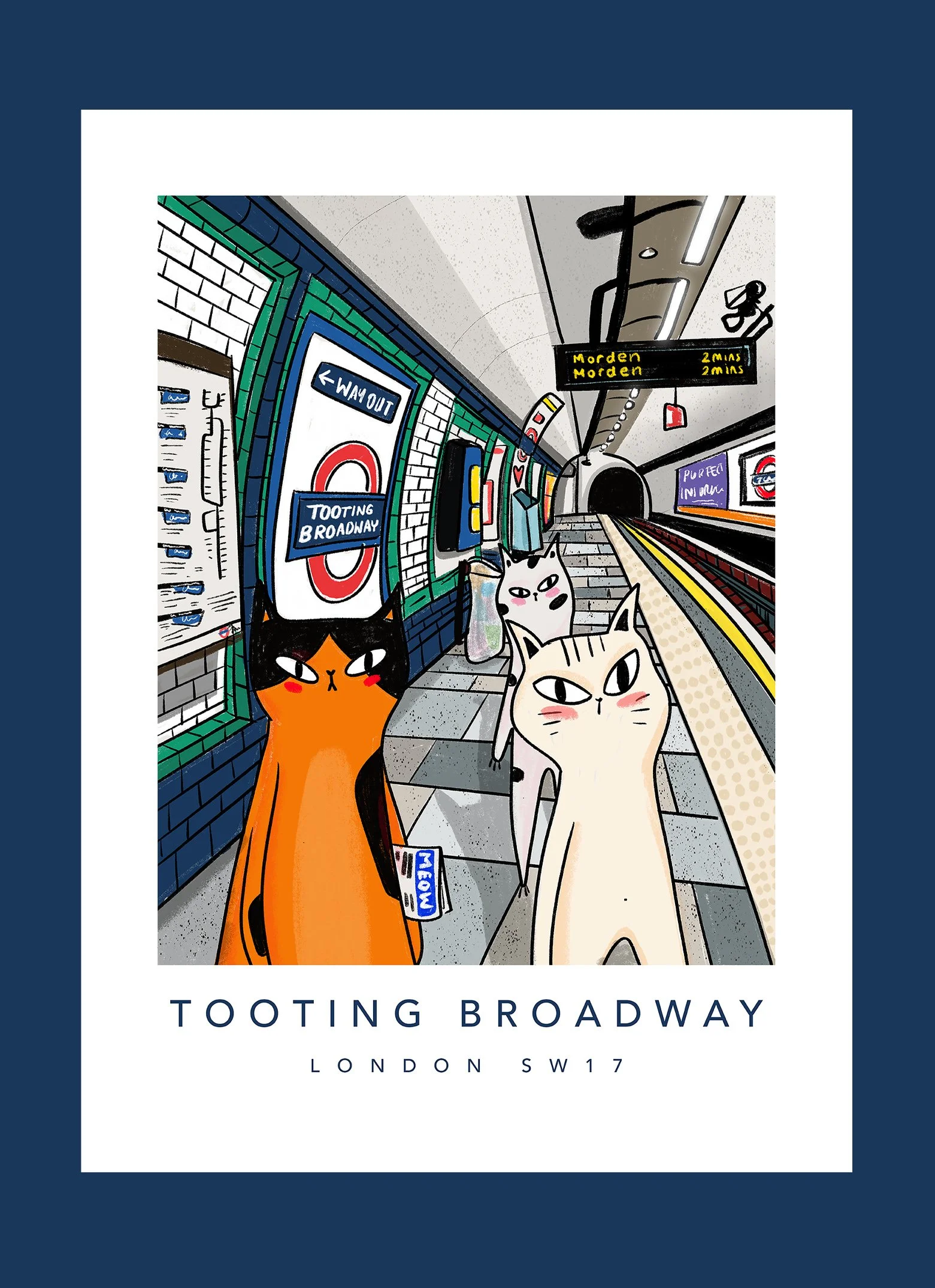 Limited Edition Tooting Broadway Print
