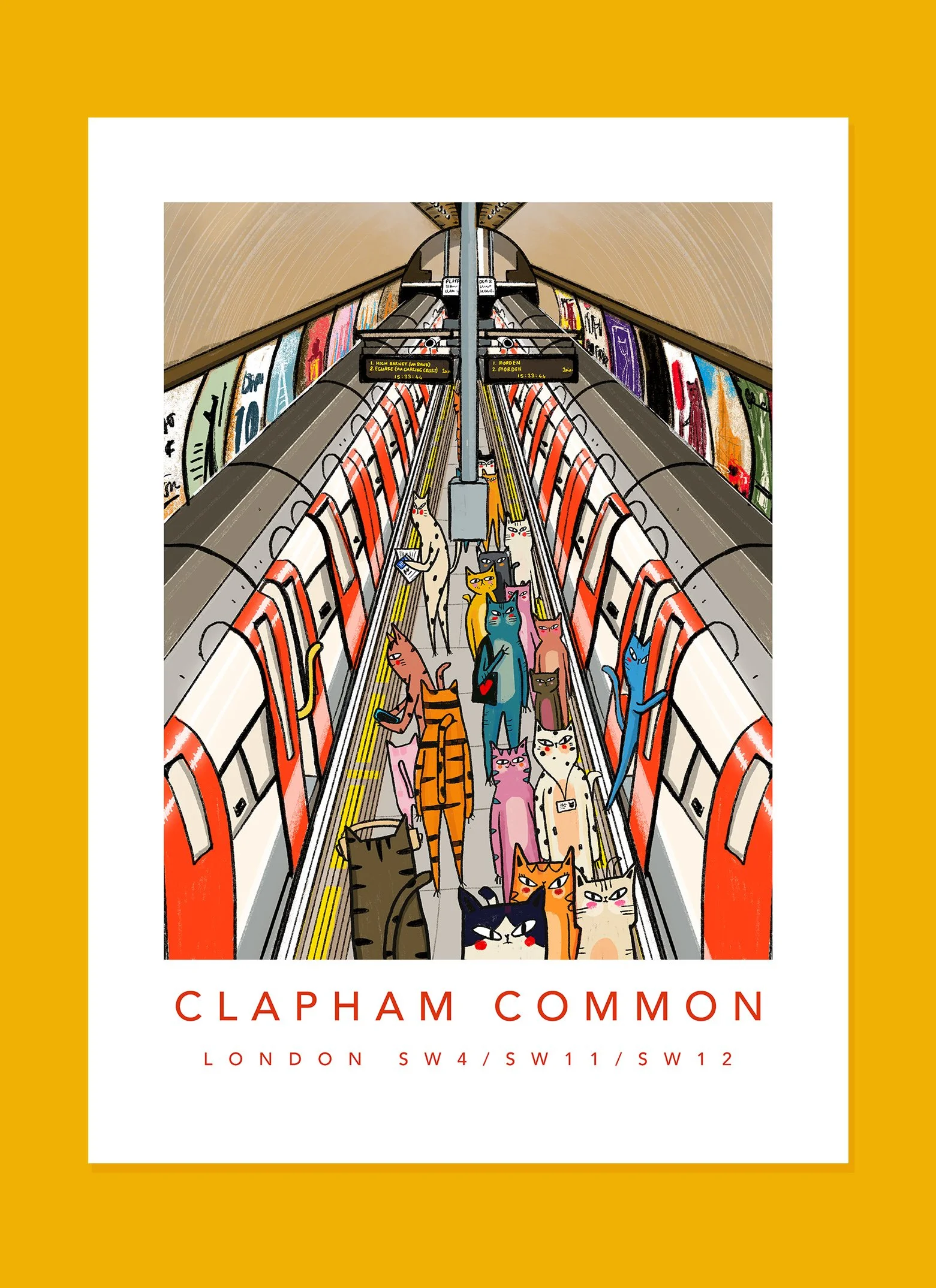 Limited Edition Clapham Common Print