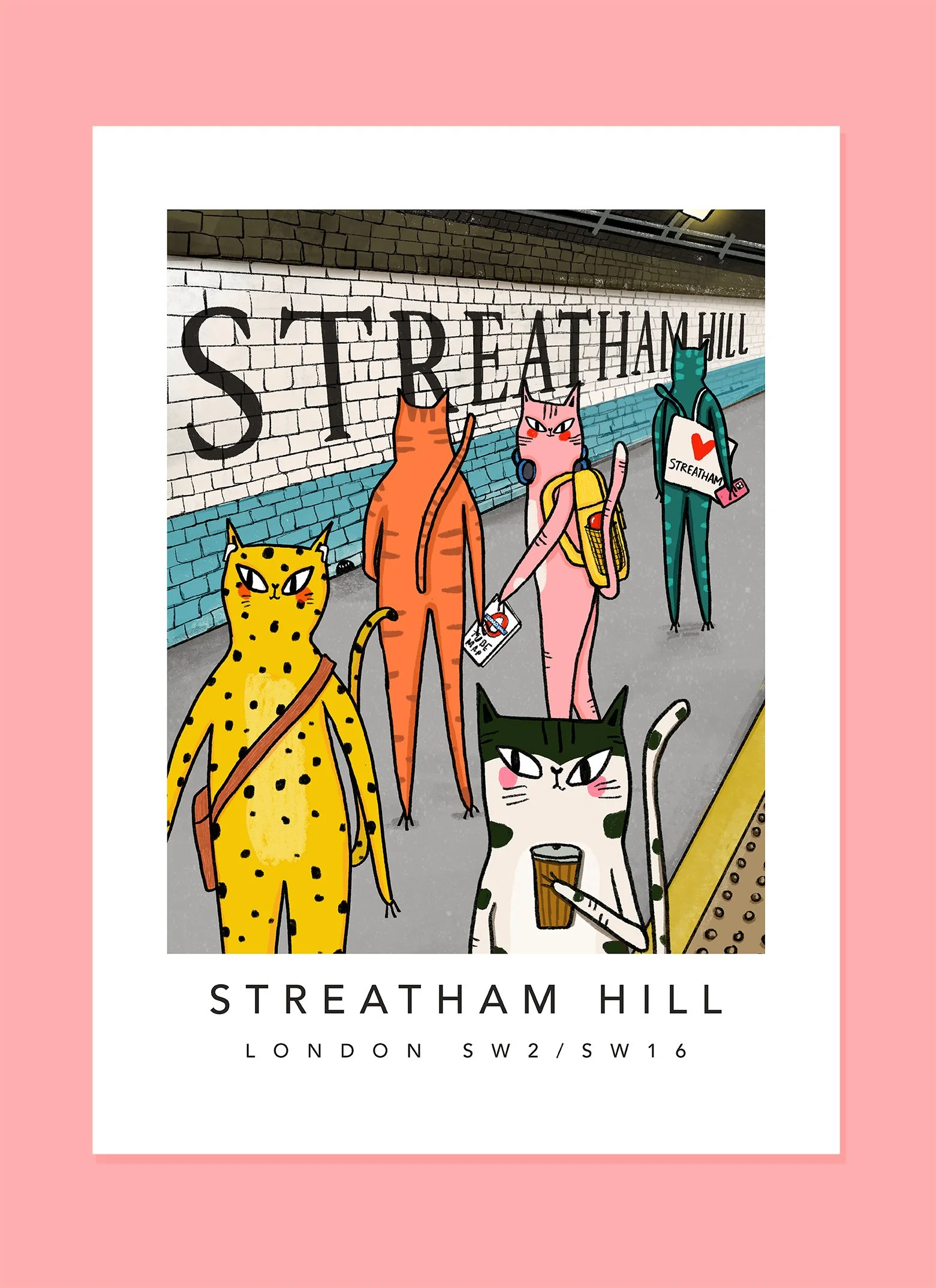 Limited Edition Streatham Hill Print