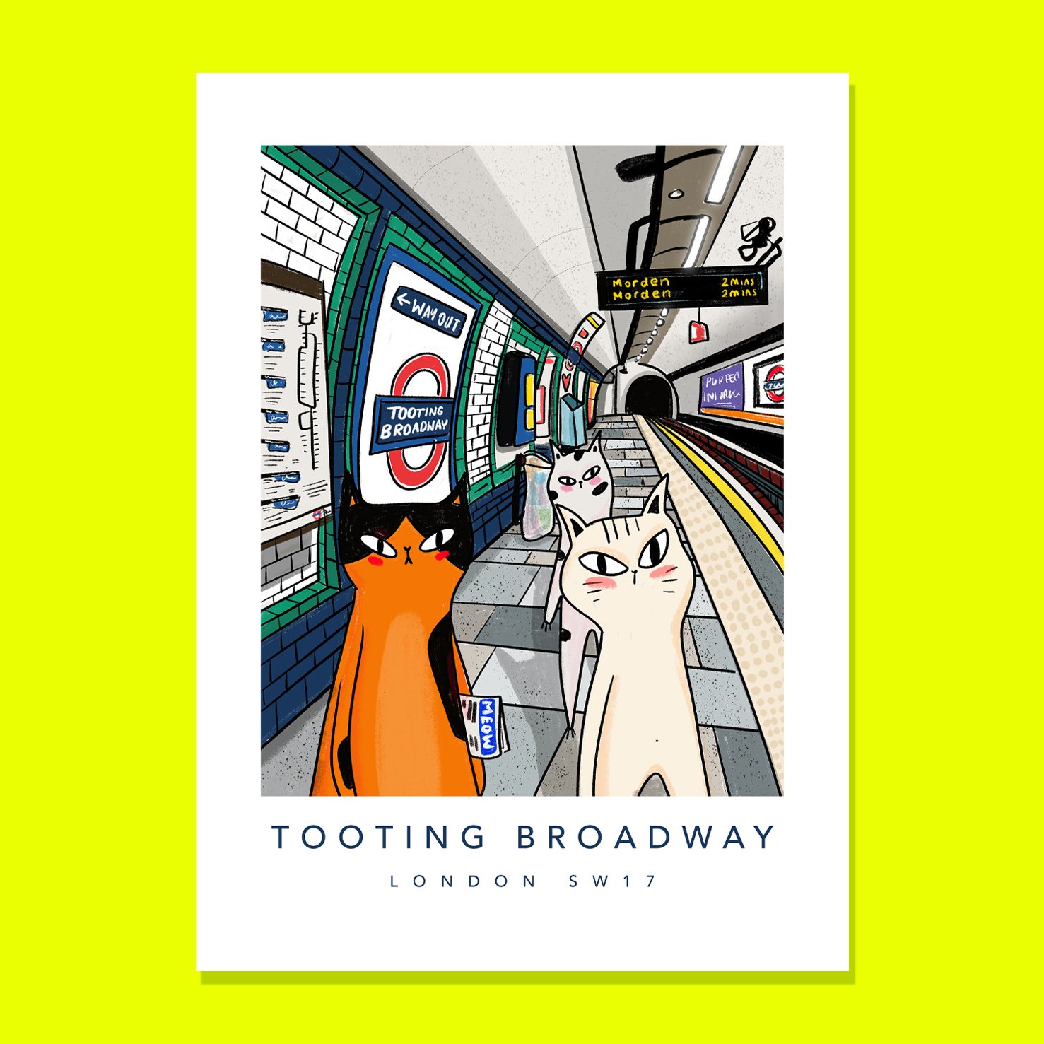 Tooting Broadway Print