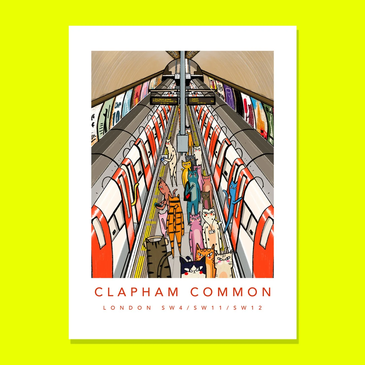 Clapham Common Print