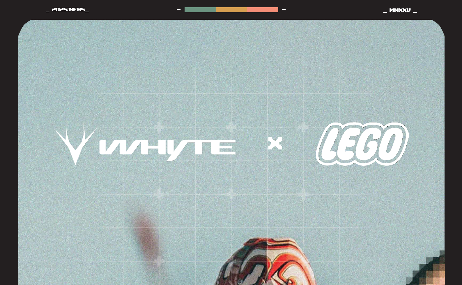 A competition project called Frameworks which is a brand collaboration between LEGO and Whyte mountain bikes.
