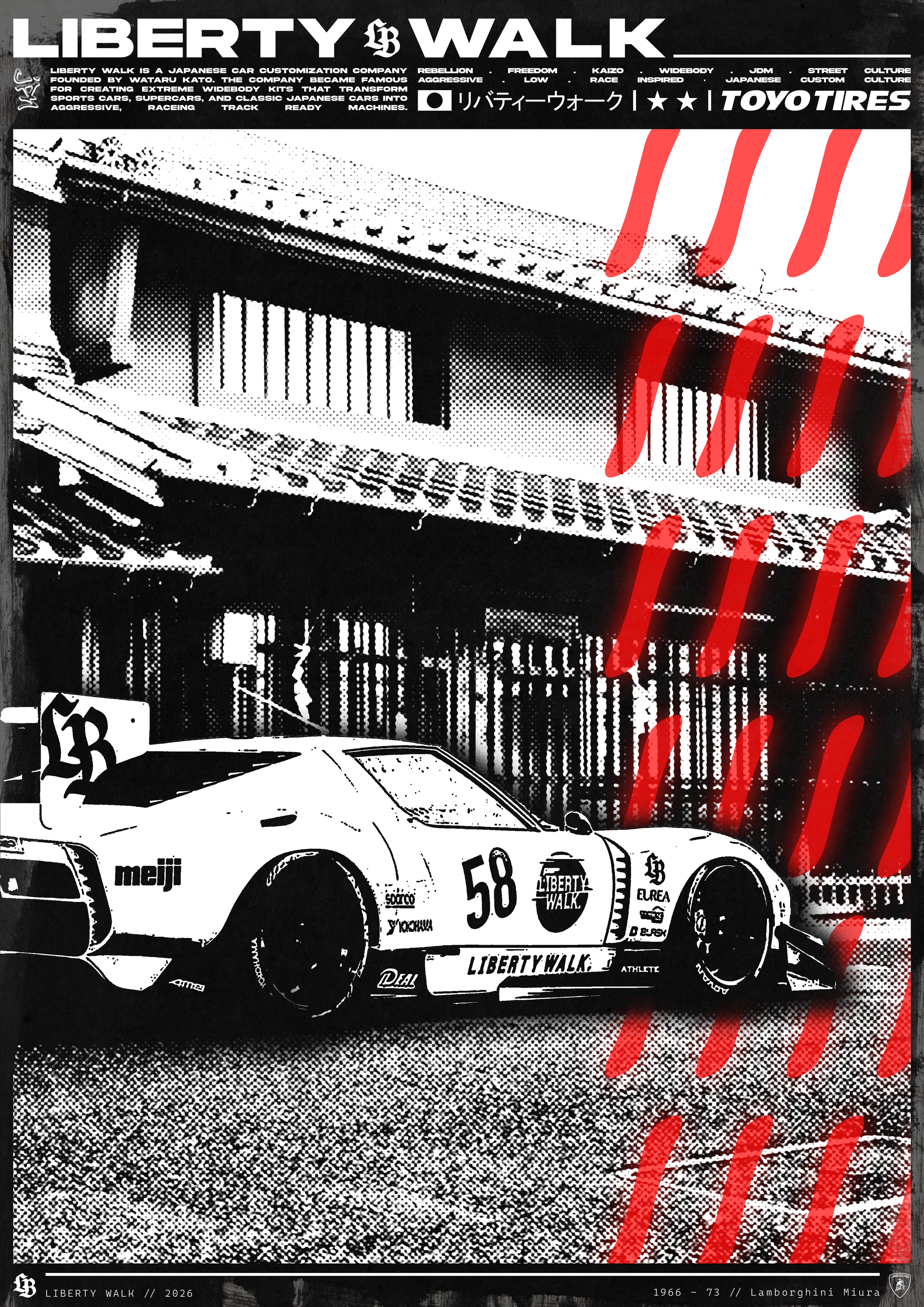 A poster for Liberty Walk.