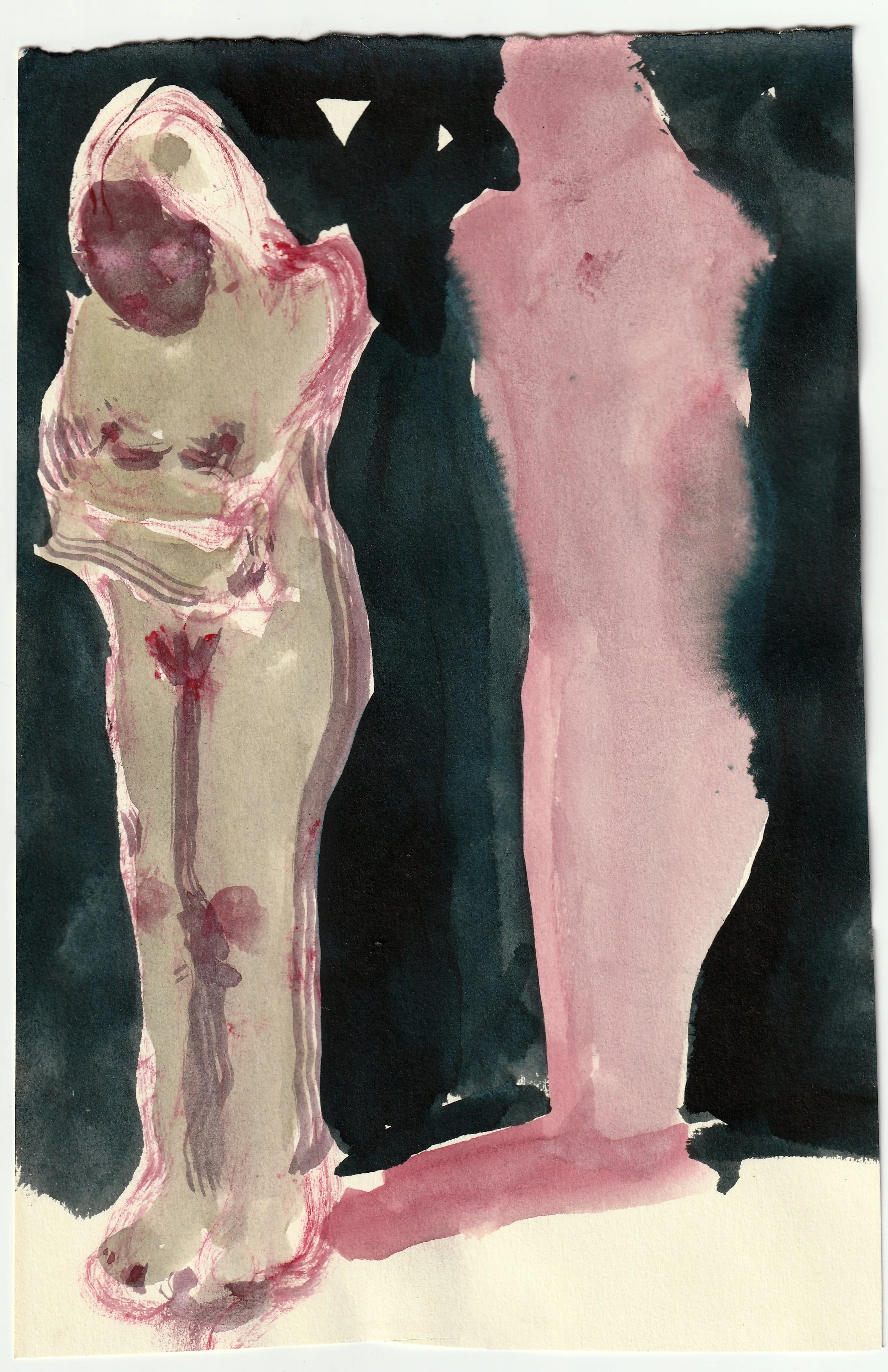  Untitled , guache on paper, 12.5 x 19.5 cm, 2026