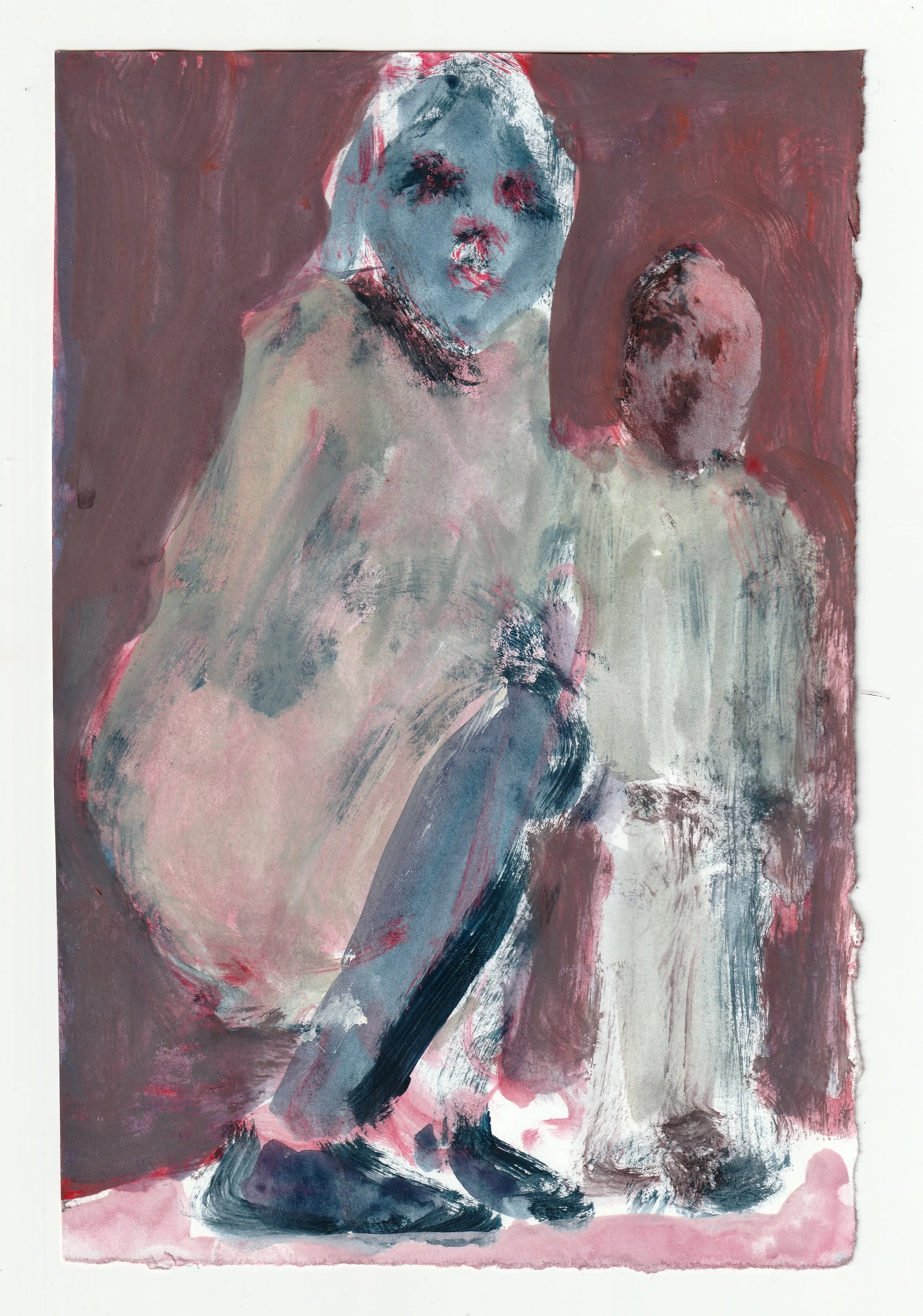  Untitled , guache on paper, 12.5 x 19 cm, 2026