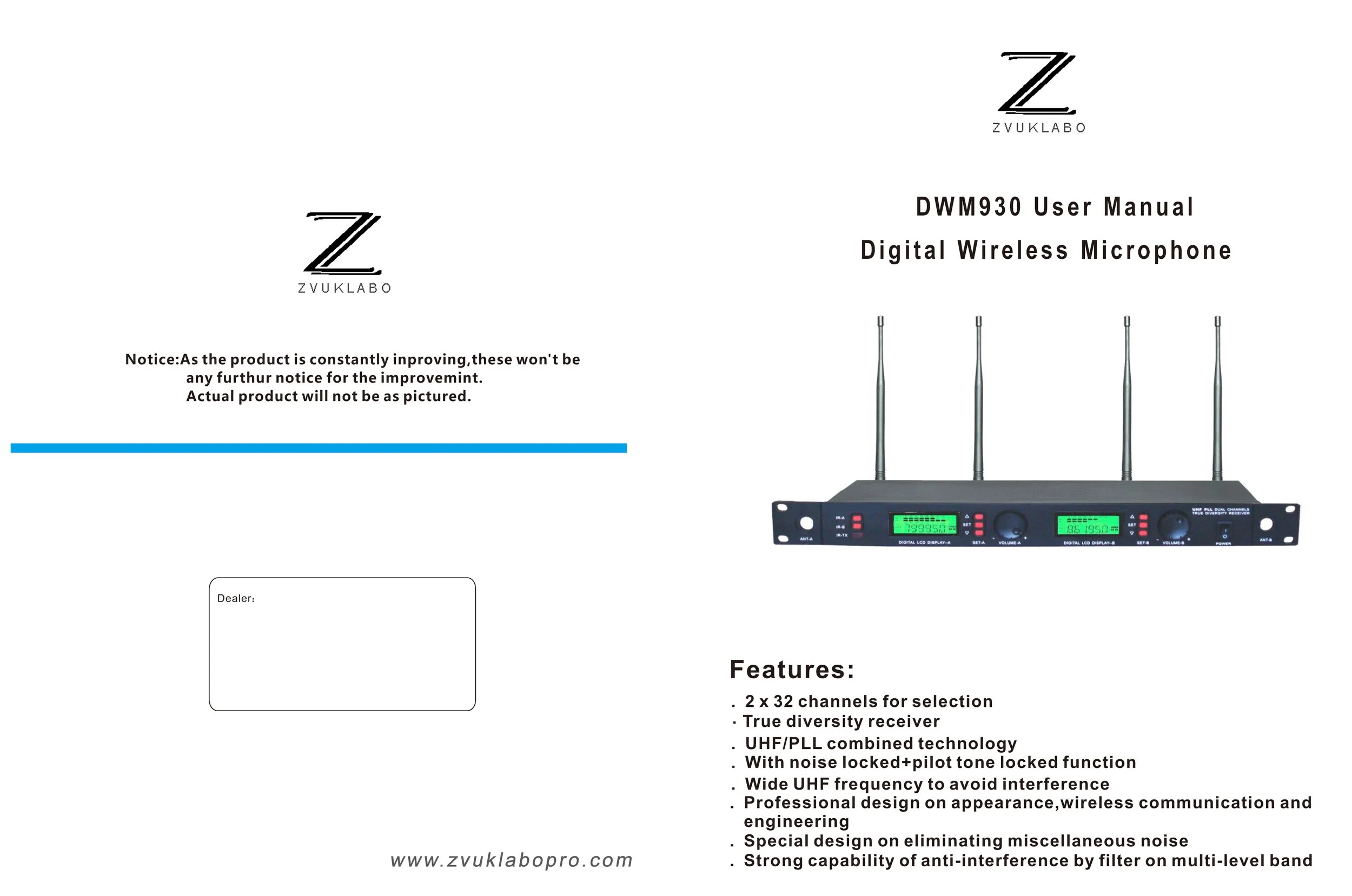 ZWMS Wireless microphone