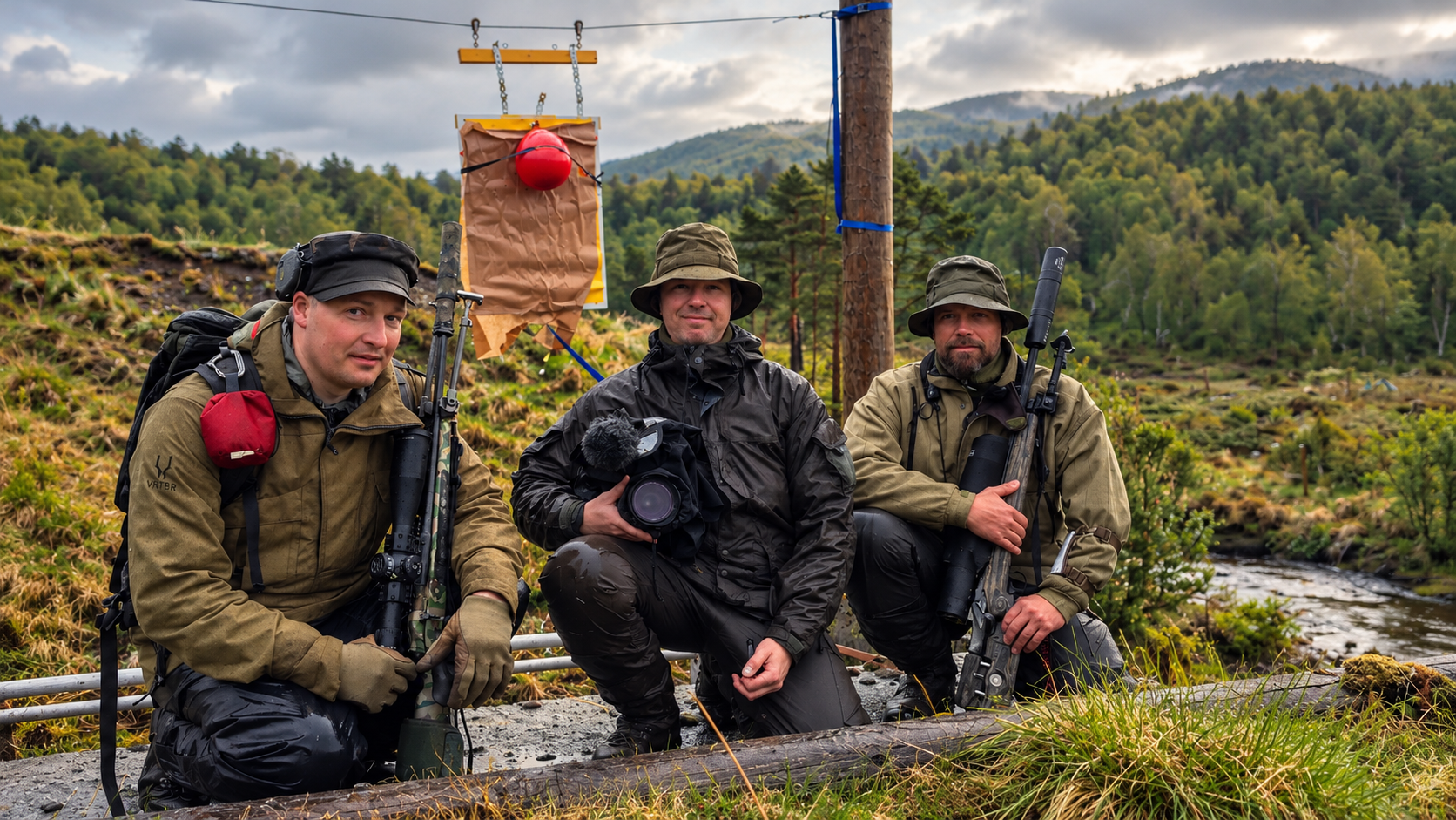 Thomas Haugland, Andreas Norin och Ulf Lindroth