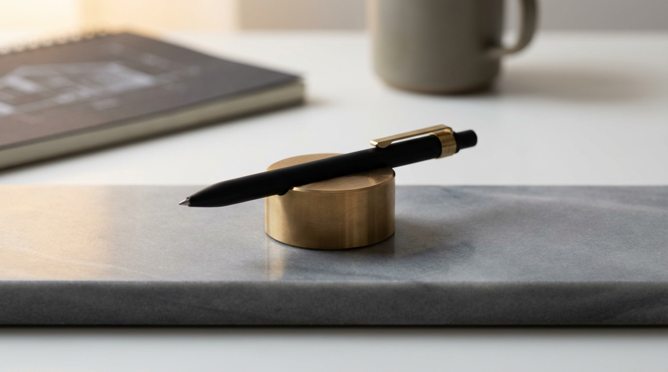 Brass Pen Rest