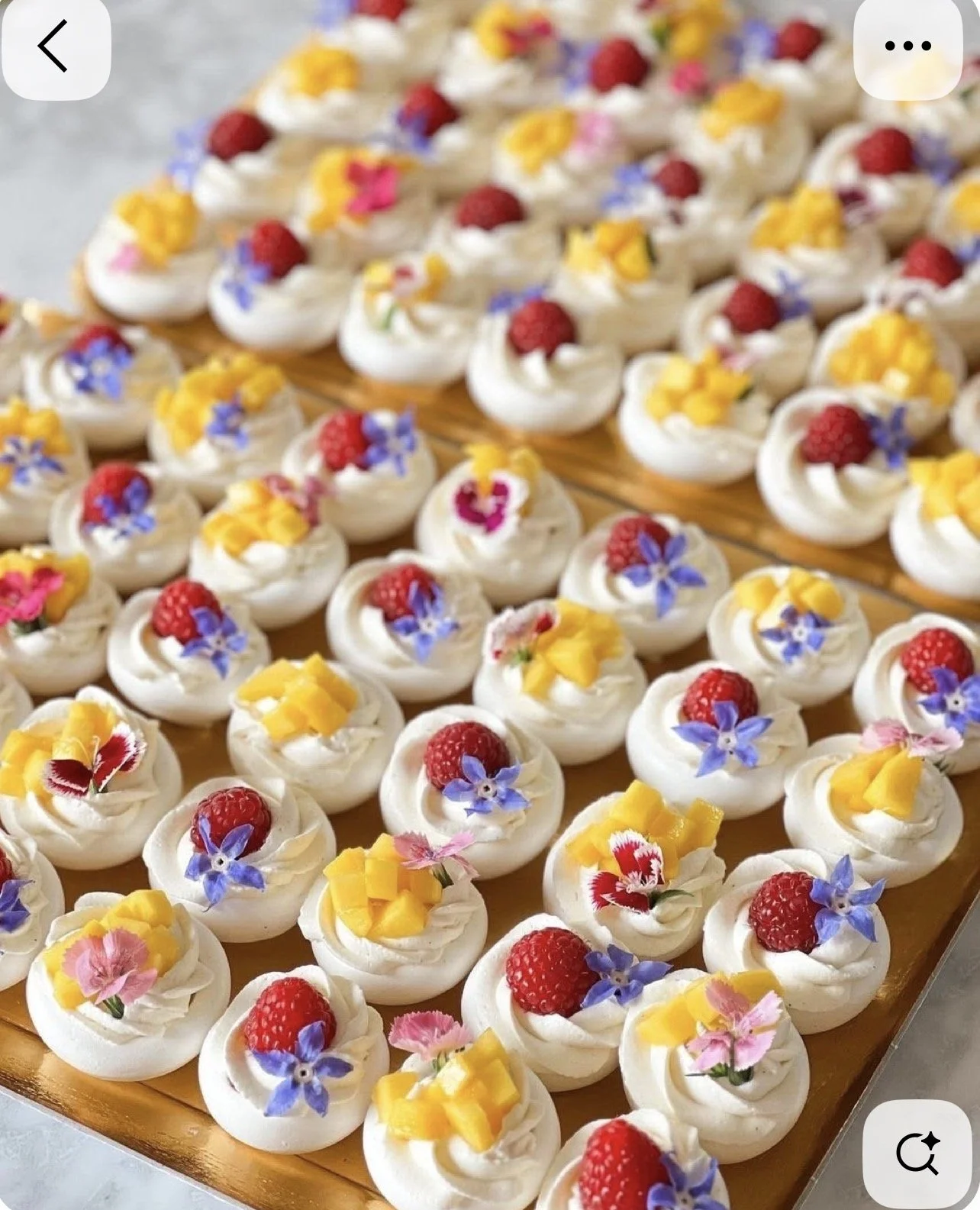 Minis pavlovas