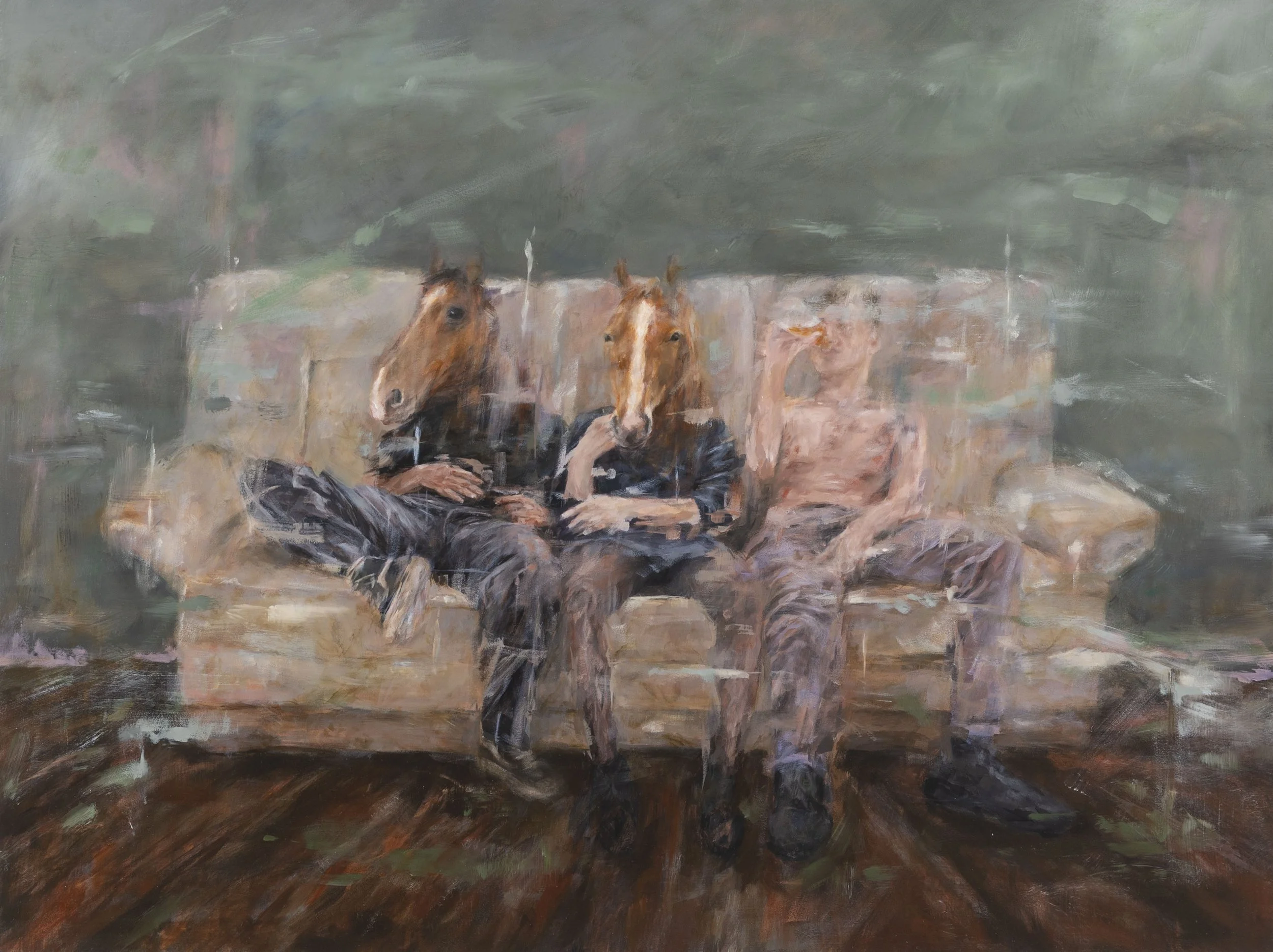 Backstage | 80 cm × 60 cm | 2025