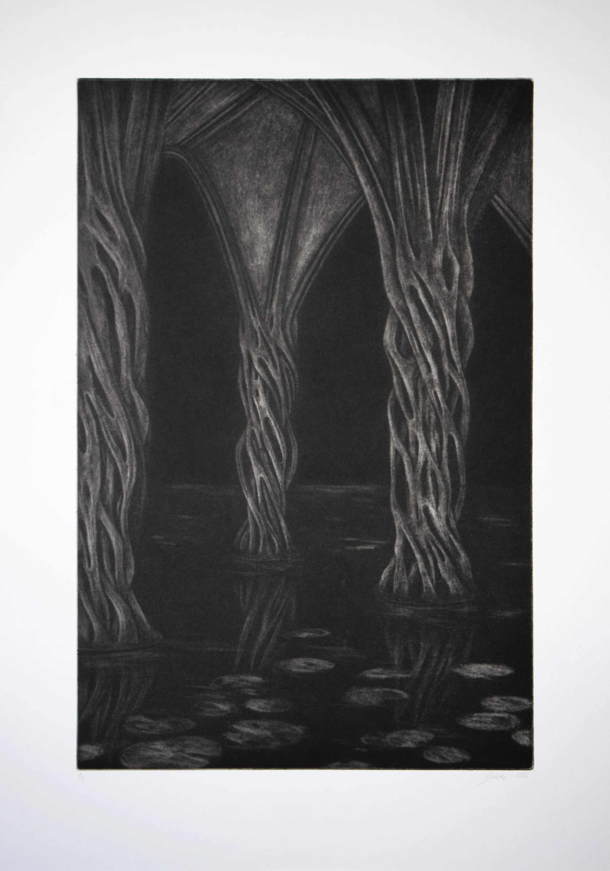 Krypta | 32 cm × 45 cm | 2025