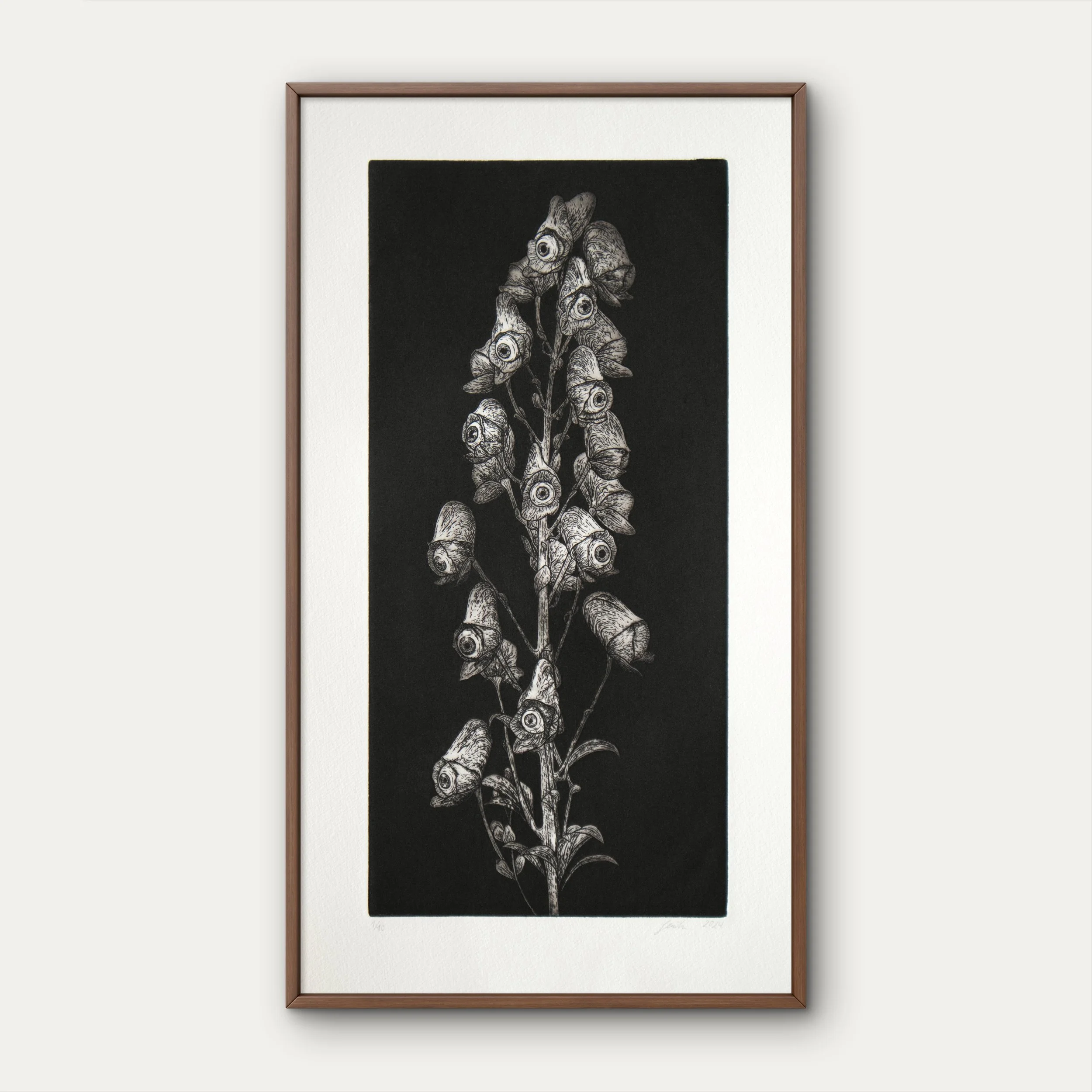 Green Gaze II black - Limited edition