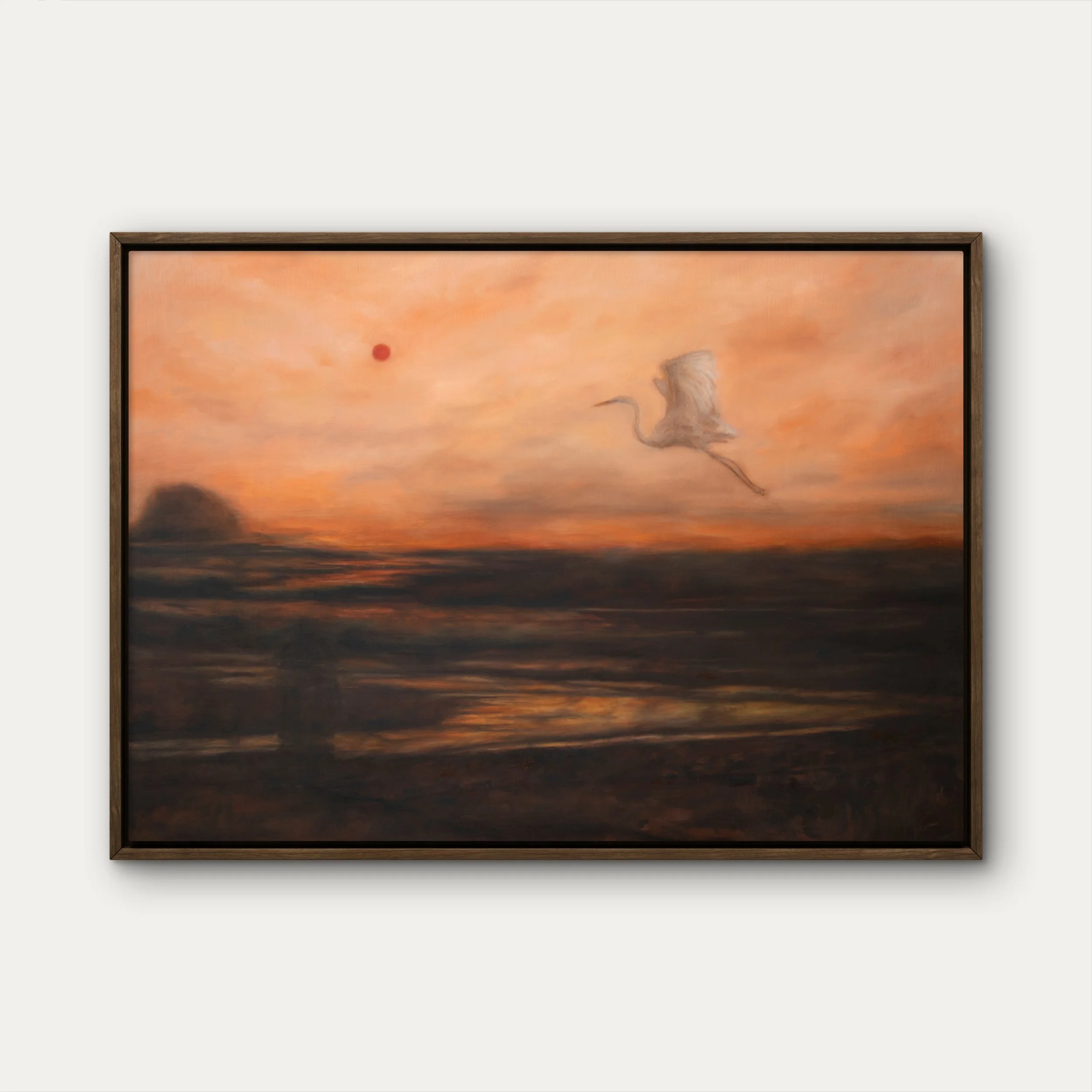 Rote Sonne - Original painting