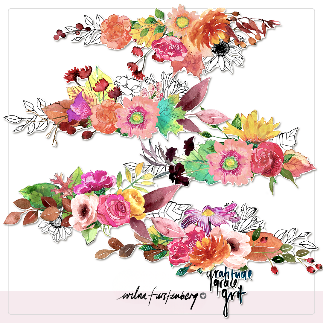 Fall Flowers Artwork