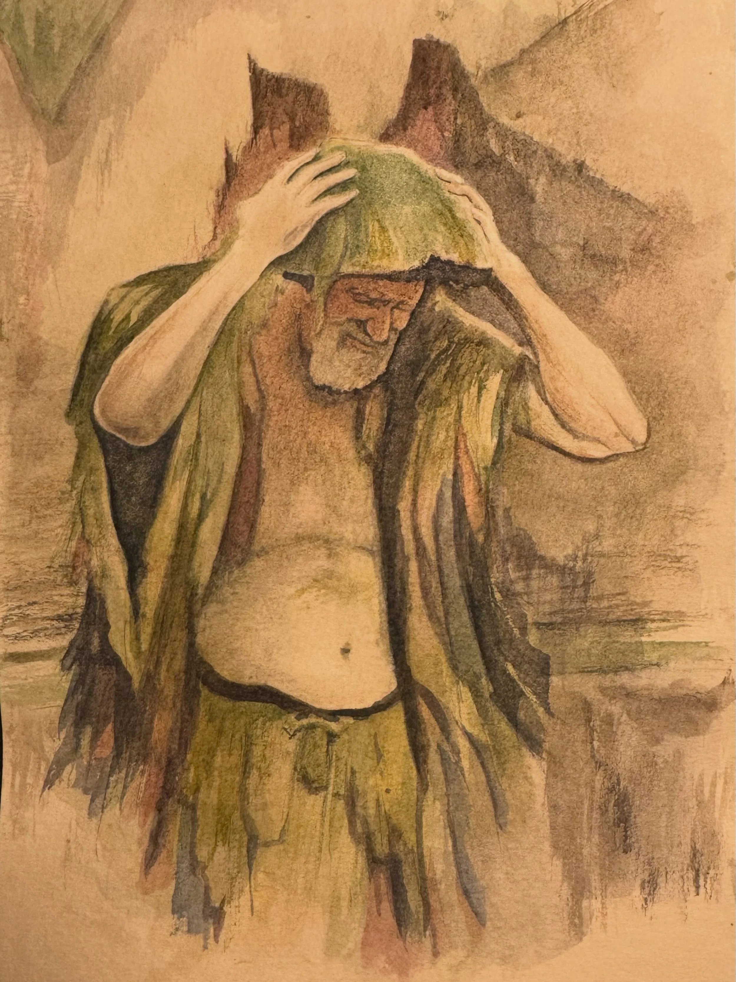 Sketch of a Mud Beggar at the ren fair from some time ago

5.5&rdquo; x 8&rdquo;, watercolor
2026

#watercolorsketch #renfaire #renfair #ohren #mudbeggar