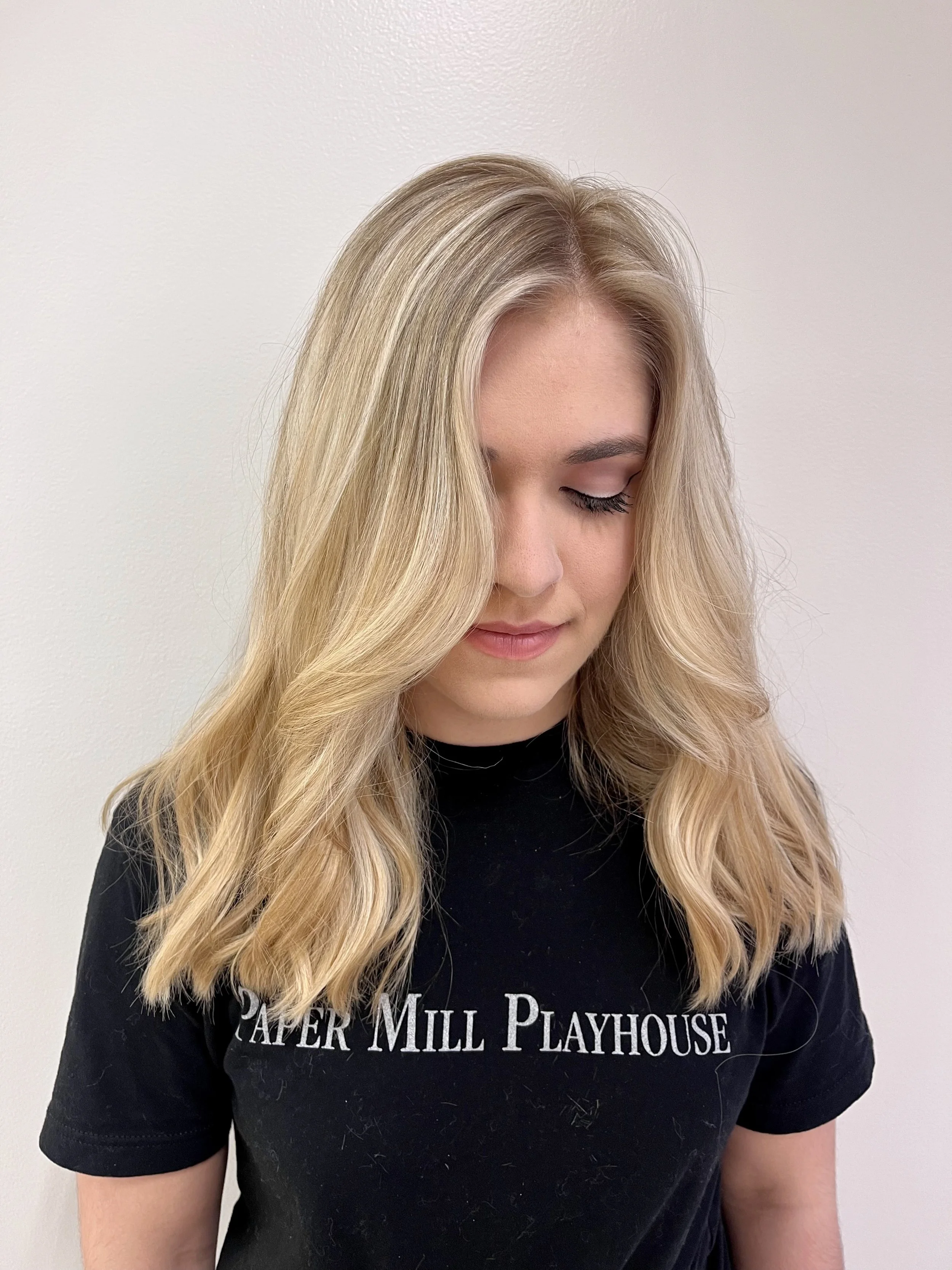 Corrective color, haircut and style