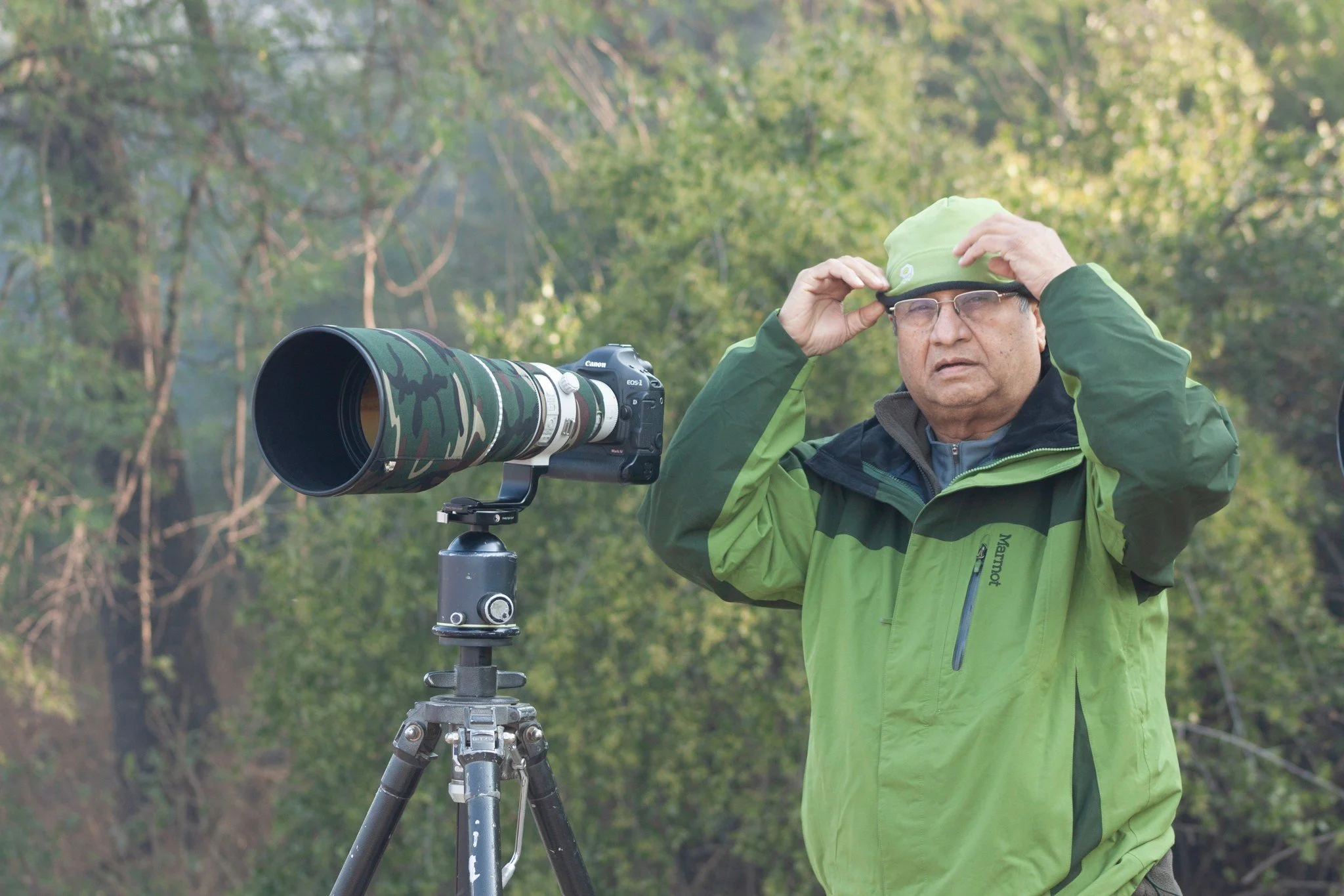 A winter morning, Bharatpur, December 2011.