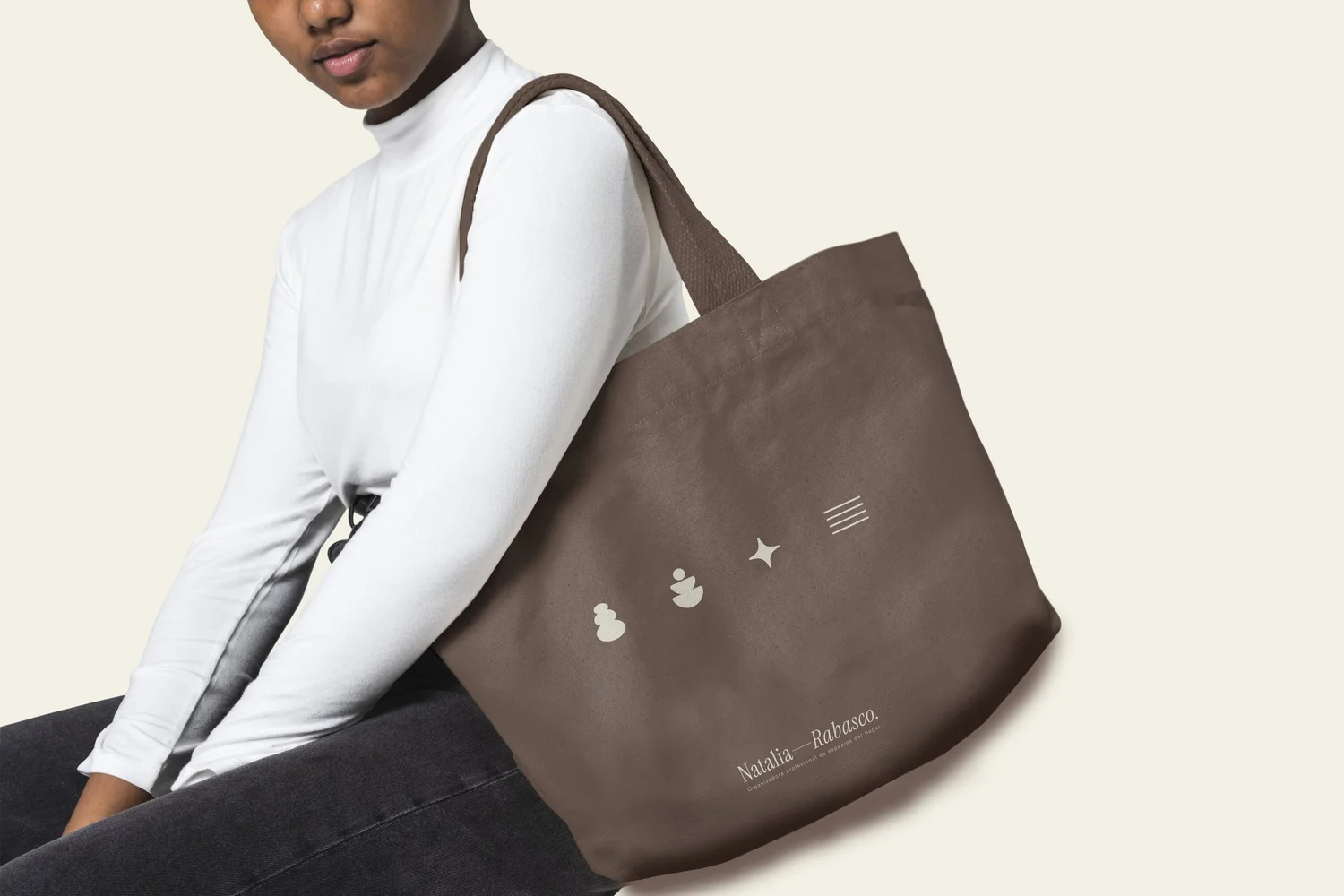Mockup tote bag Natalia Rabasco
