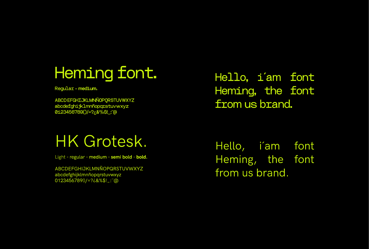 The future content fonts