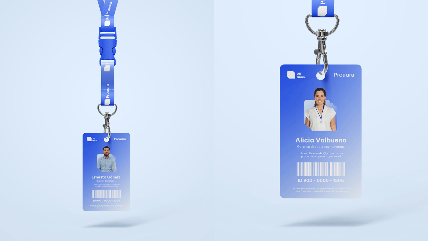 Proaura lanyards