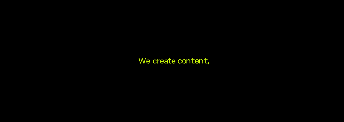 We create the future