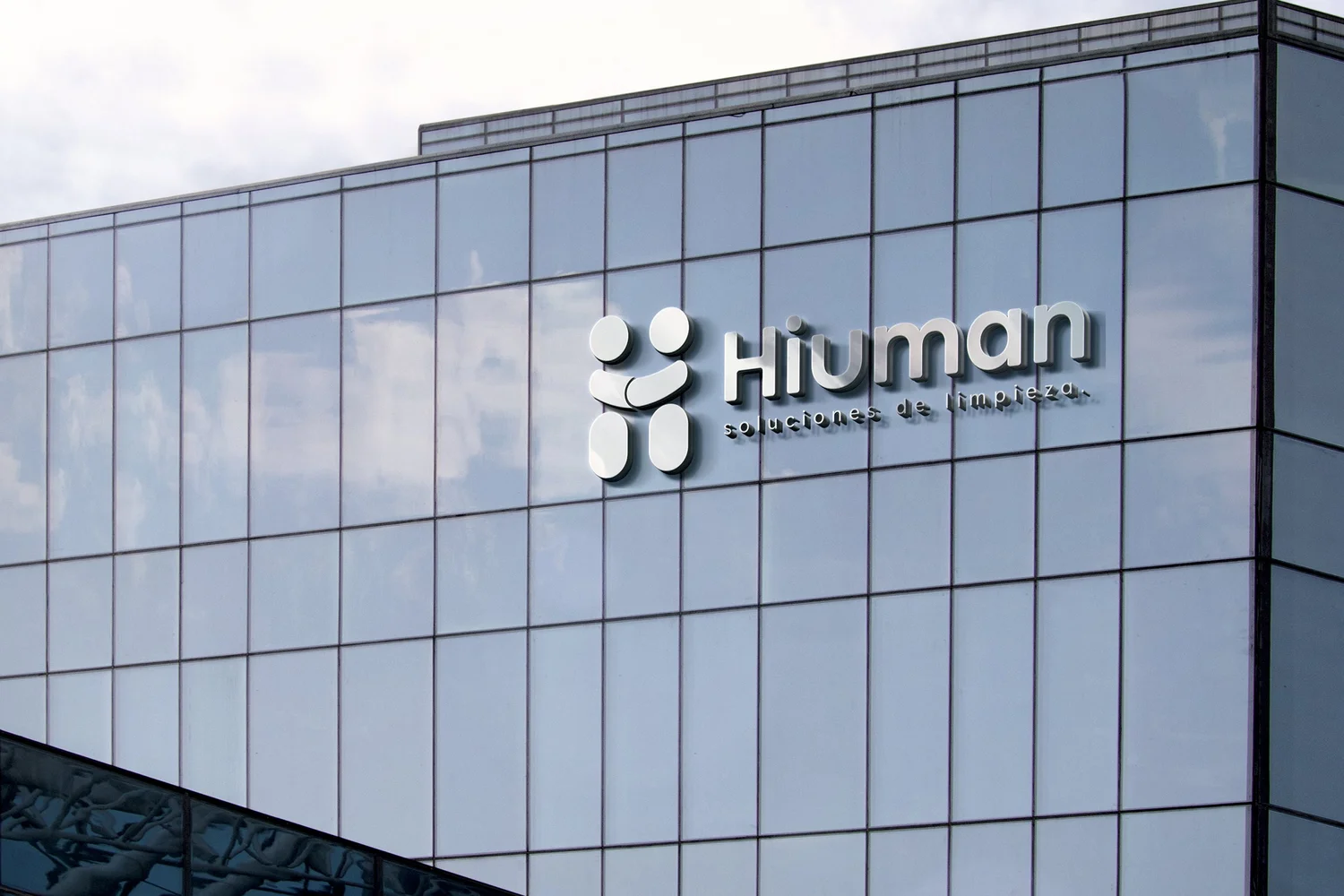 Mockup corpóreo edificio Hiuman