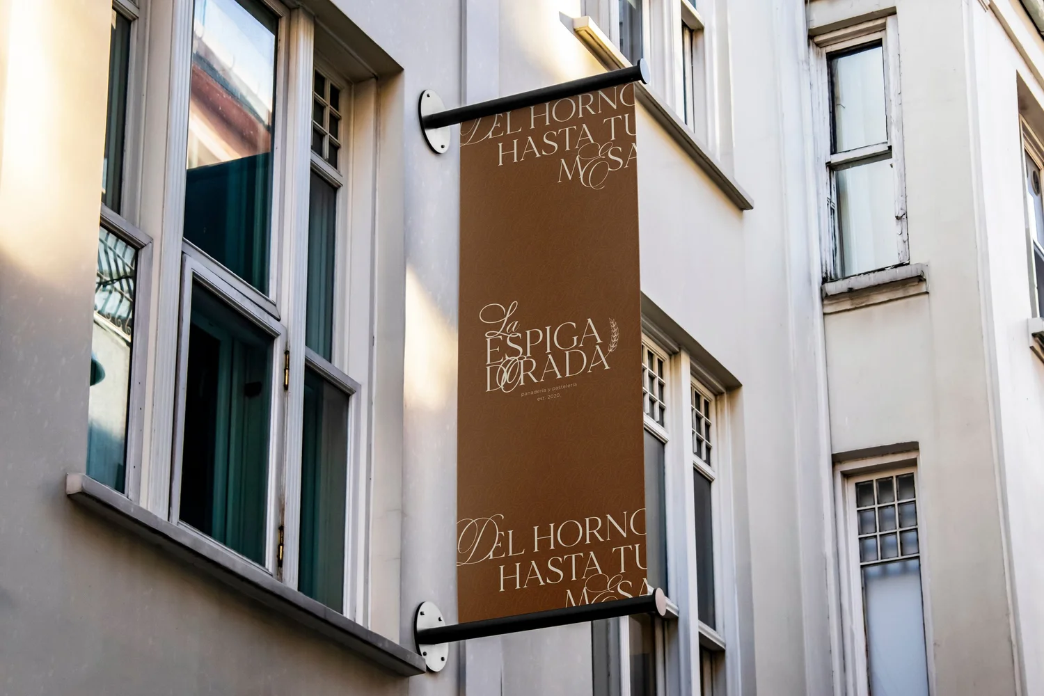 La Espiga Dorada mockup banner