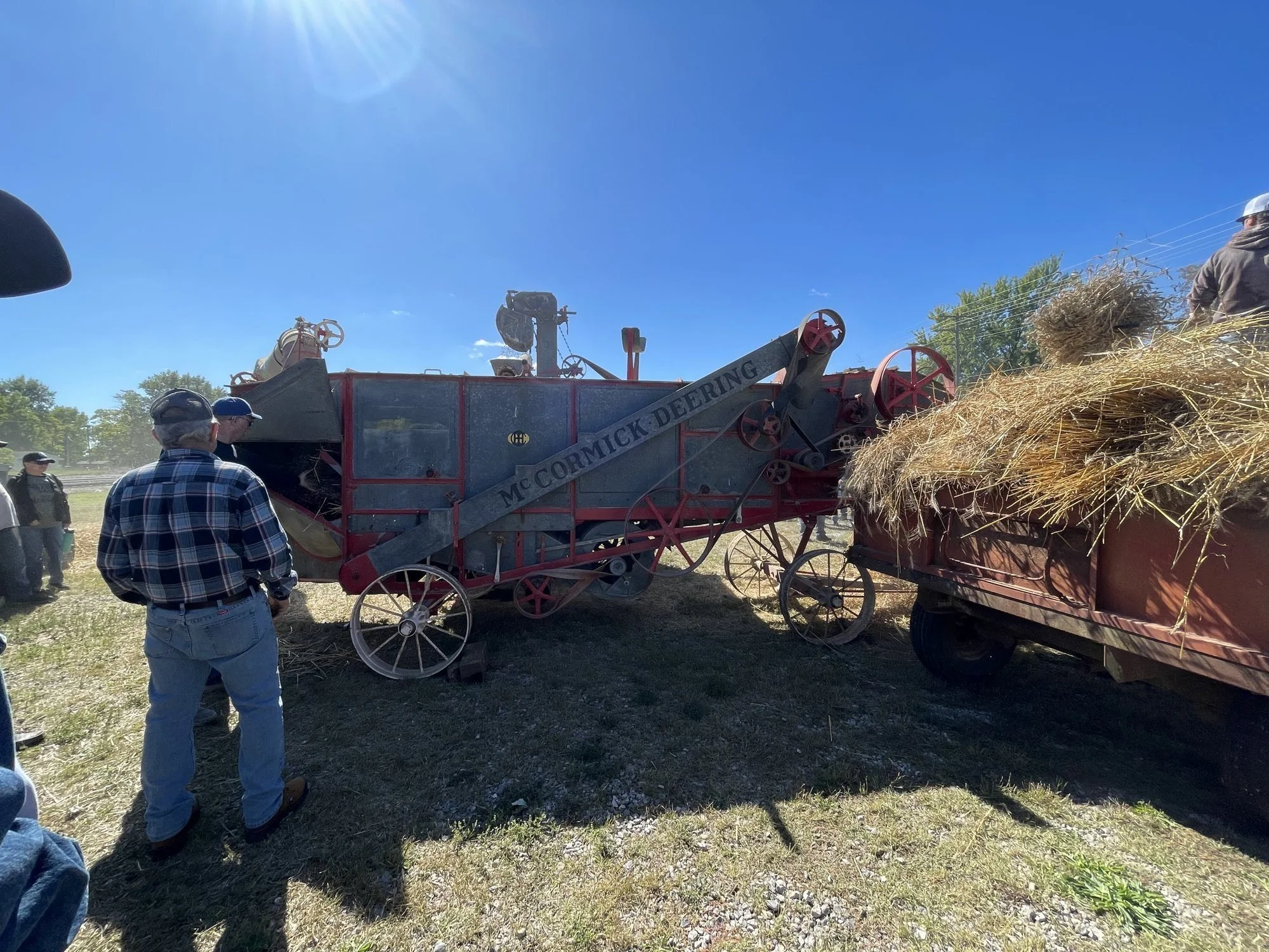 Demonstrations & Wheat Threshing