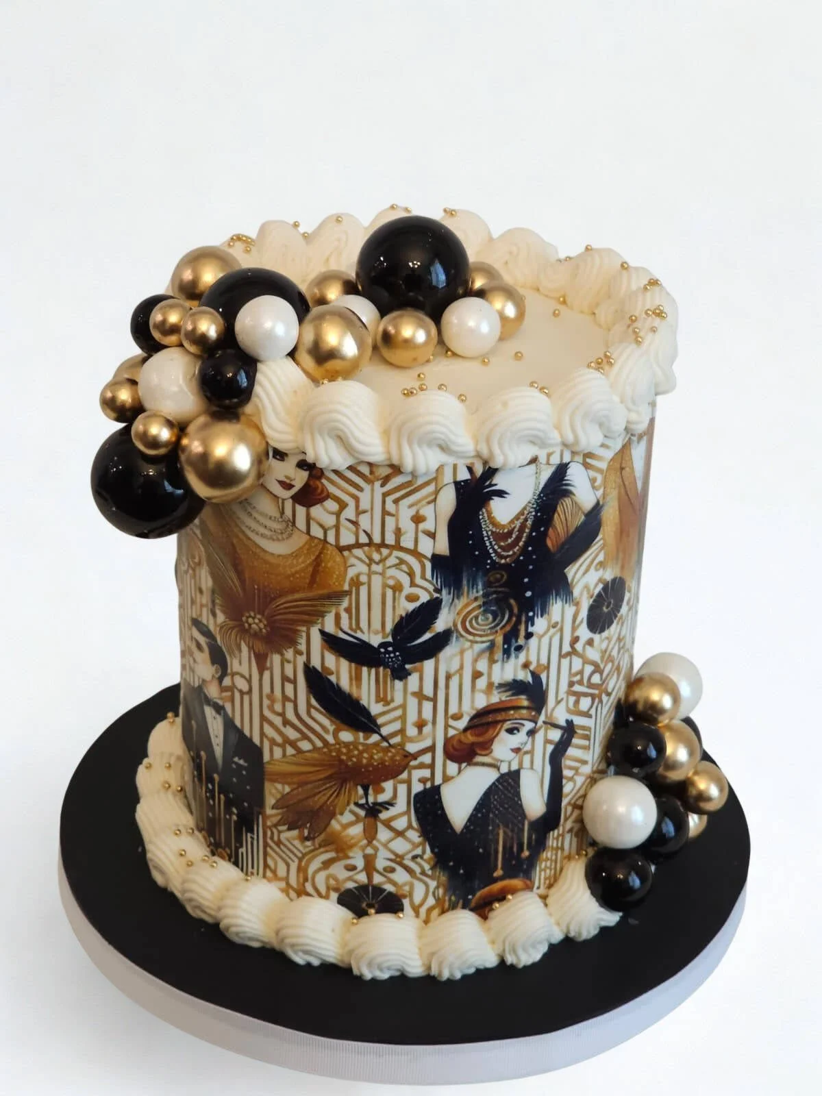 black-gold-art-deco-birthday-cake-fulshear-tx.jpg