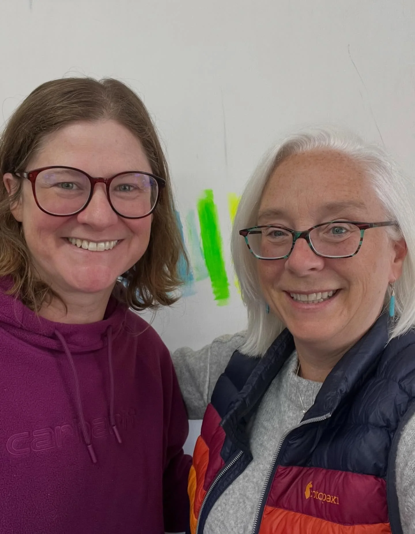 After a long time away, Molly is back at Idylwood Studios with Pam! Molly exhibited at Look! and was the artist in residence at Innovation Studios at MOCA Arlington. But she&rsquo;s back &mdash; reunited and it feels so good 🎶
