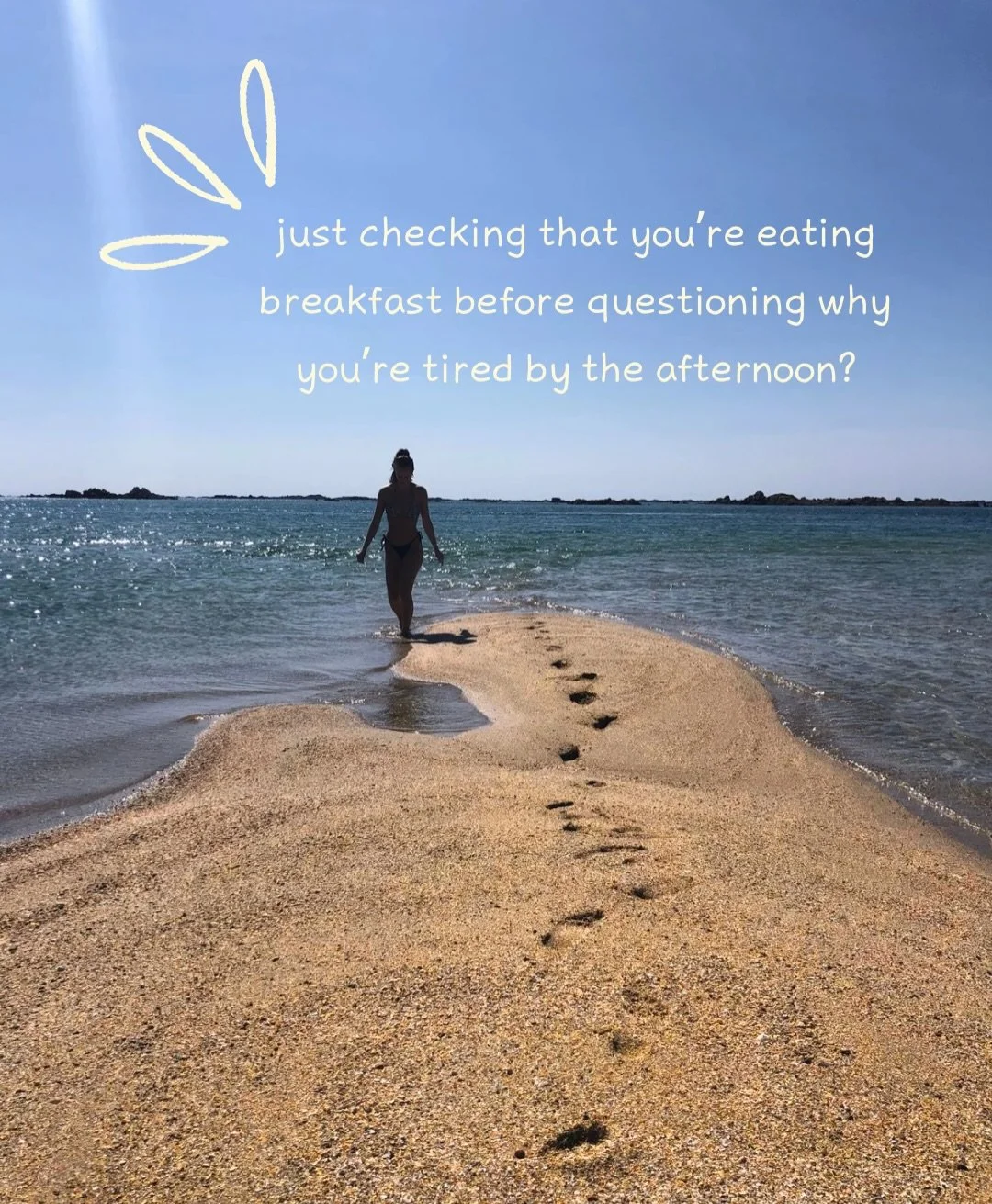Hey, just checking in&hellip; 

Just wanted to check that you are prioritising the basics and getting your nutrition advice from someone with a real qualification 🤍