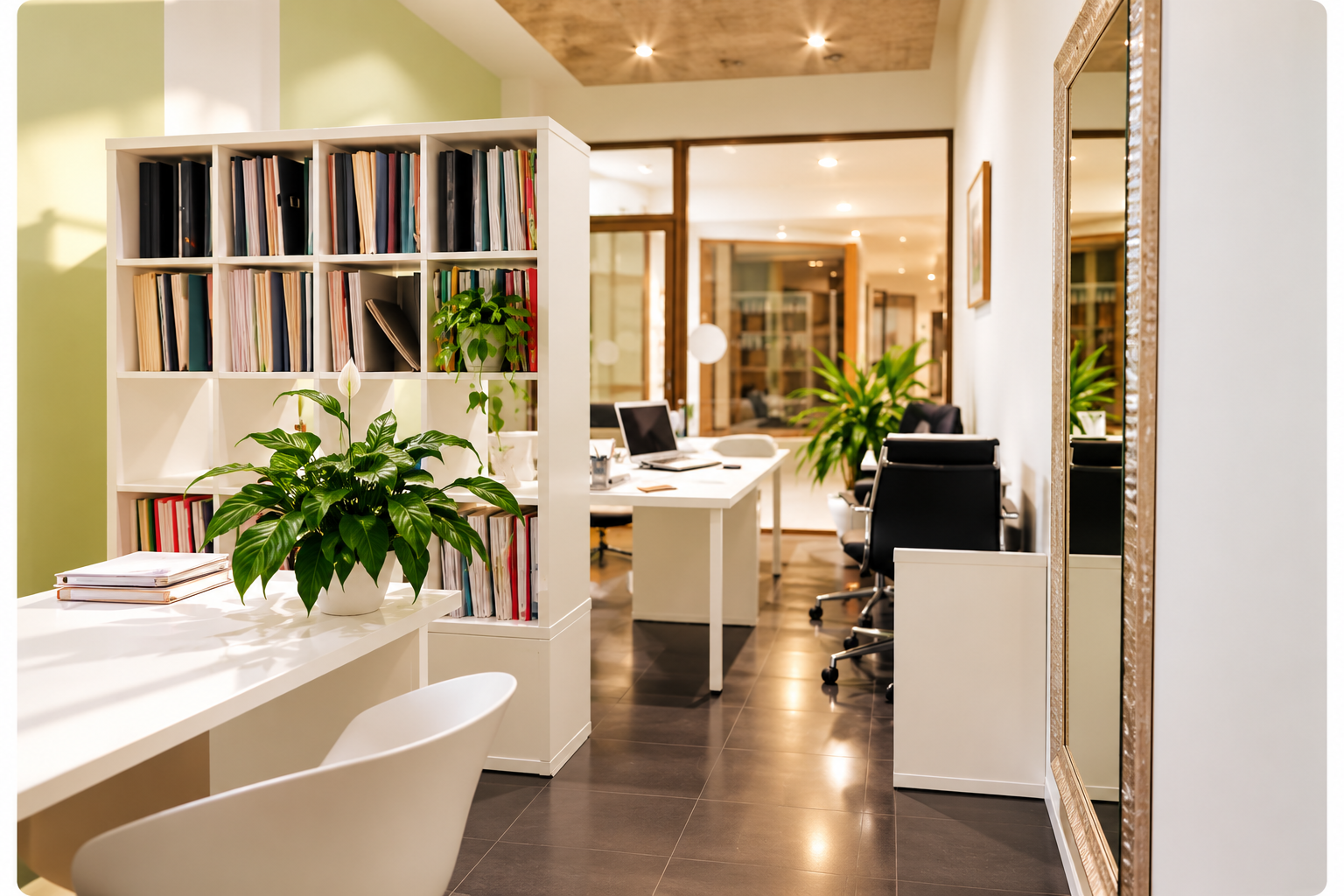 Escritório da ADLGEST nas Galerias Ícaro, em Viseu.