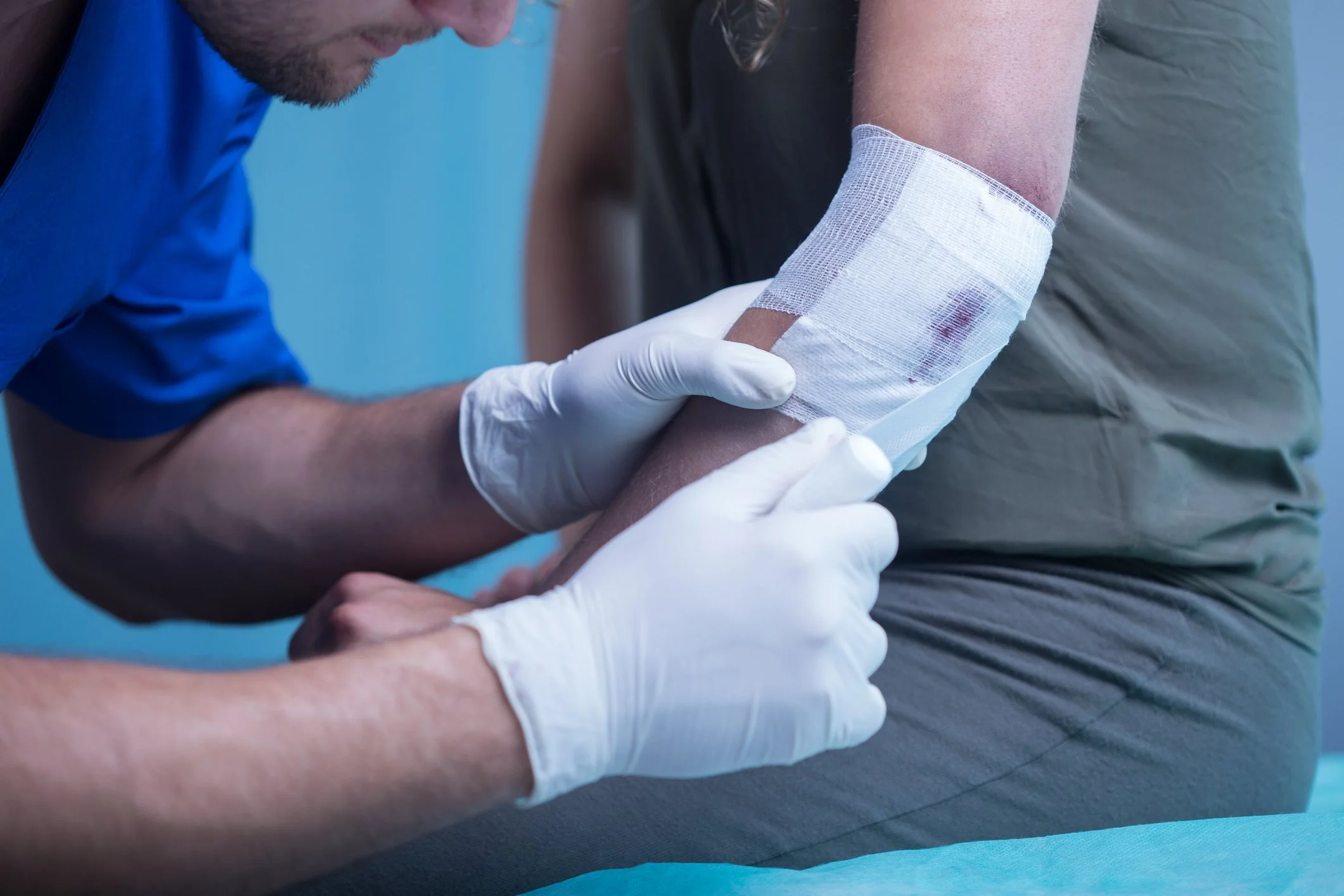 Ouch! You're bleeding! What should you do?