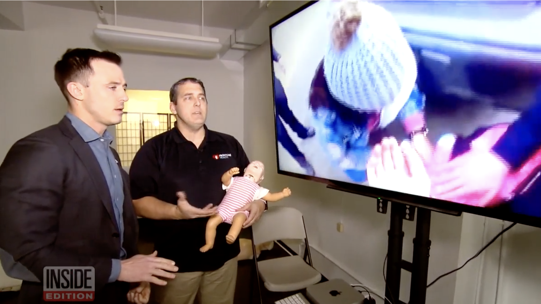 Frontline Health's Shane Woodall on National TV: How to Save a Choking Baby