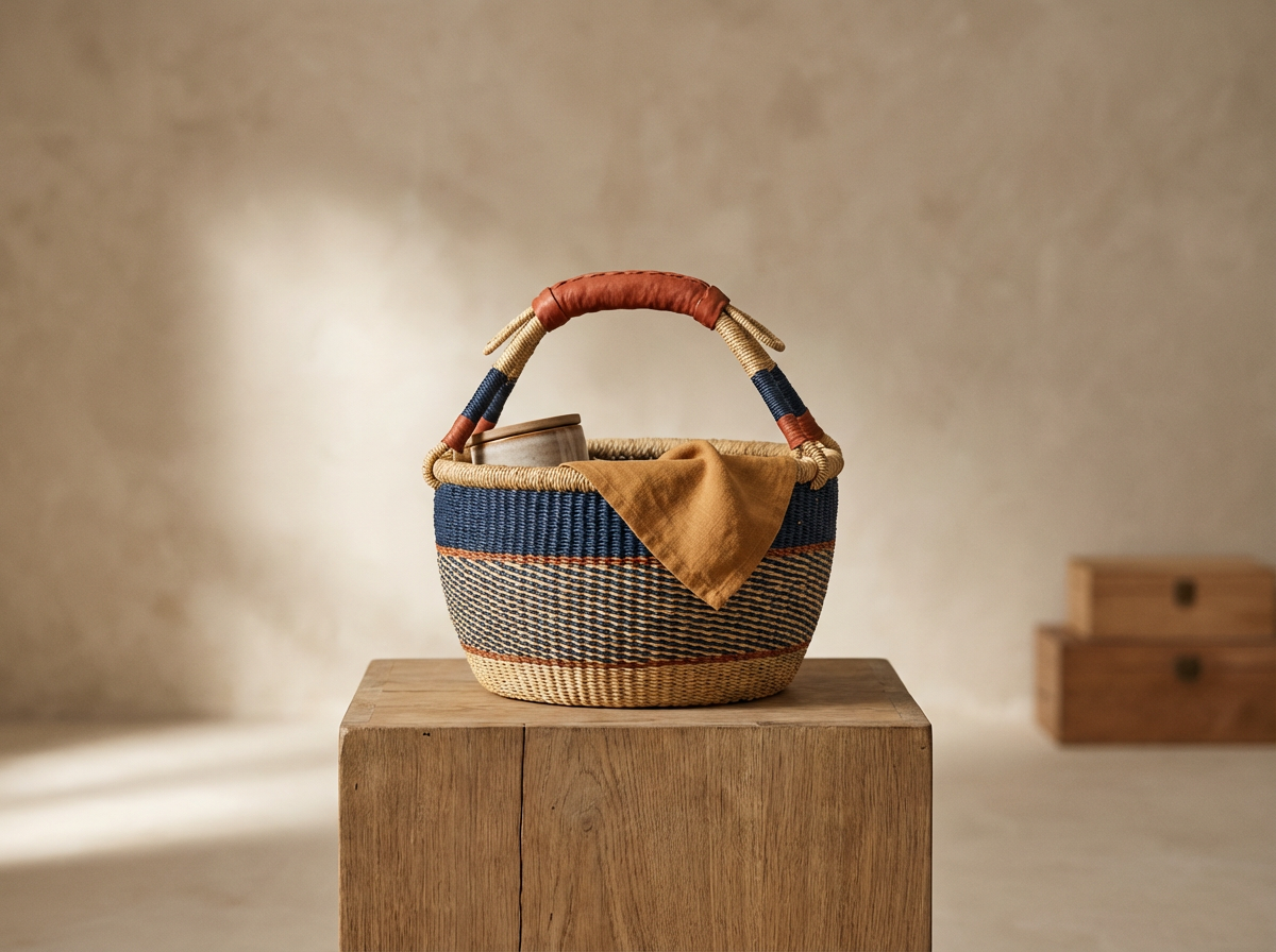 Woven Gift Basket