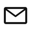 Icon of a closed envelope, representing email or mail