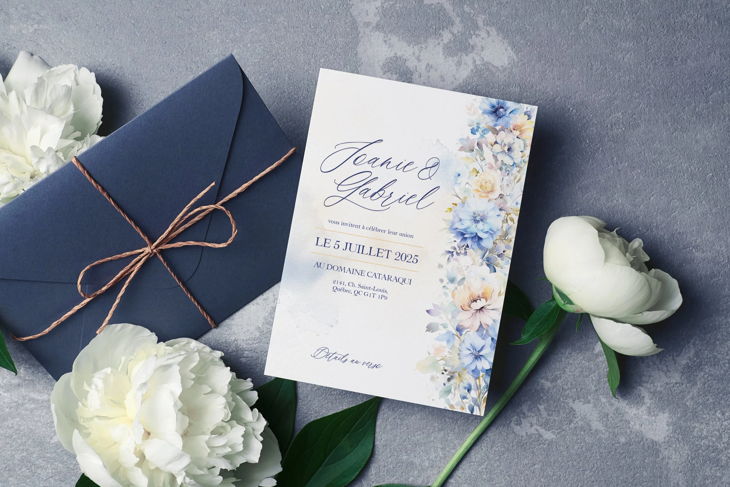 Les éléments indispensables à inclure sur vos faire-part de mariage