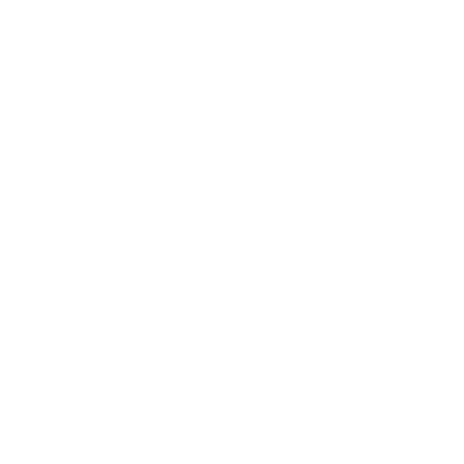 Black background with a large white droplet icon and a small diagonal line inside the droplet.