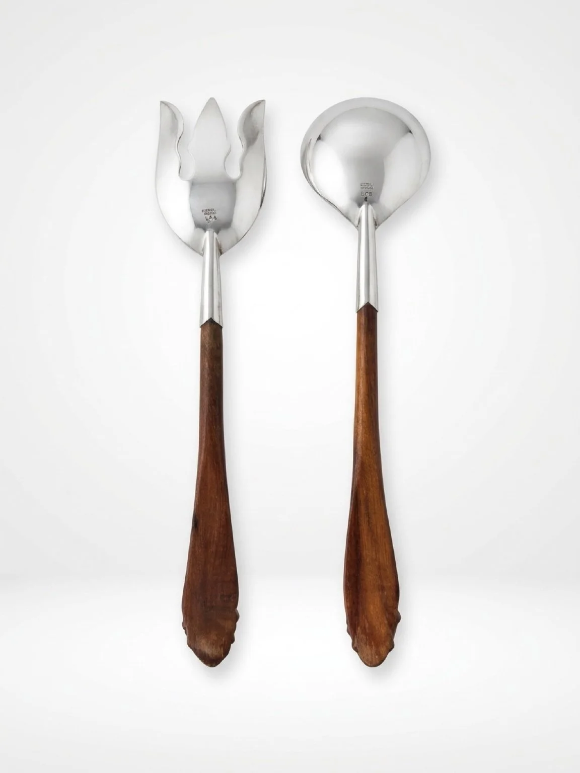 Taxco sterling salad servers