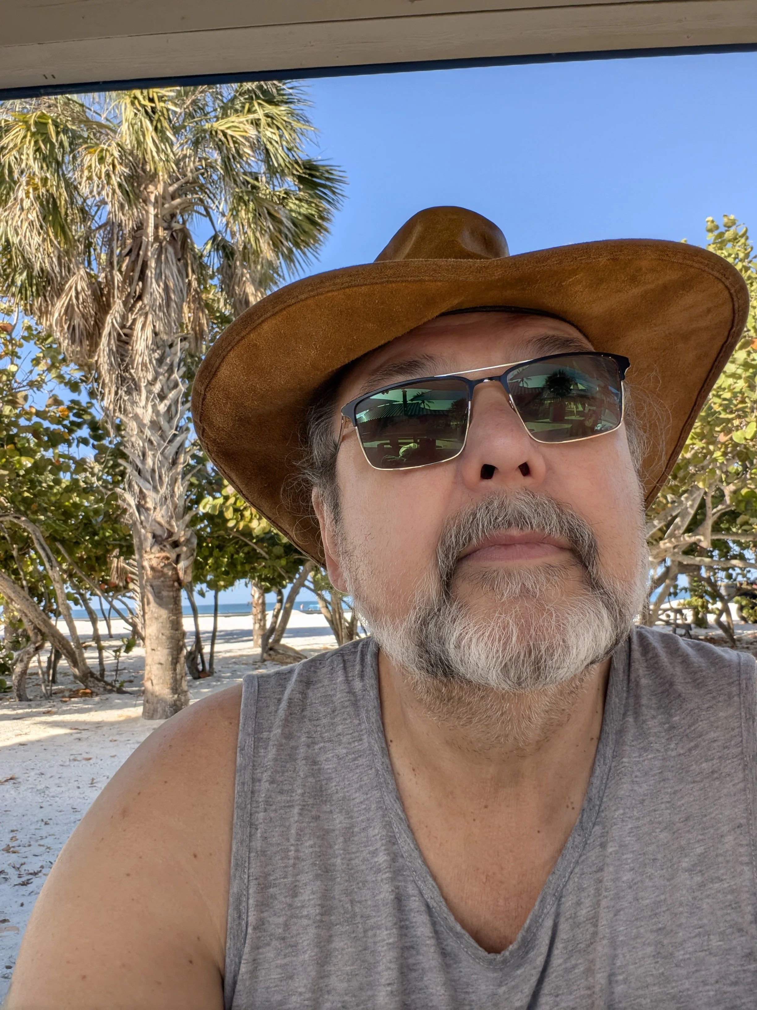 Edwin K. Morris - headshot at the beach