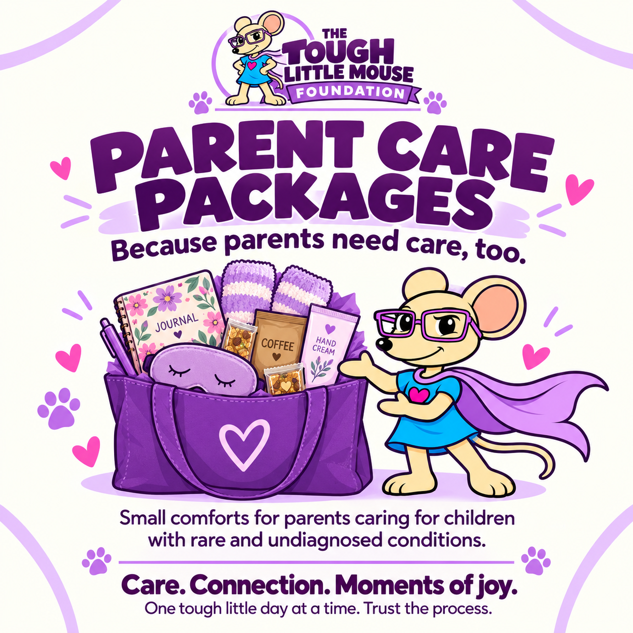 Tough Little Mouse Project Parent Care Package